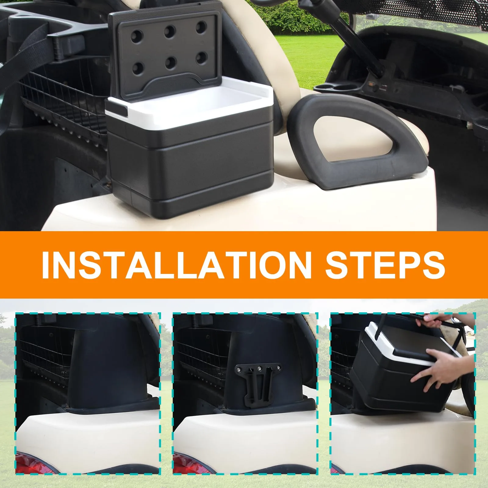 Orle Oko Golf Cart Cooler for Club Car Precedent and Onward image 4