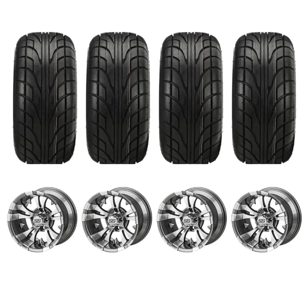 REVENGE Warlock 22x10-10 Golf Cart Wheels and Tires image 2