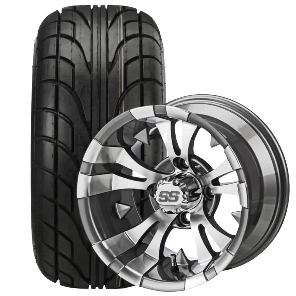 REVENGE Warlock 22x10-10 Golf Cart Wheels and Tires