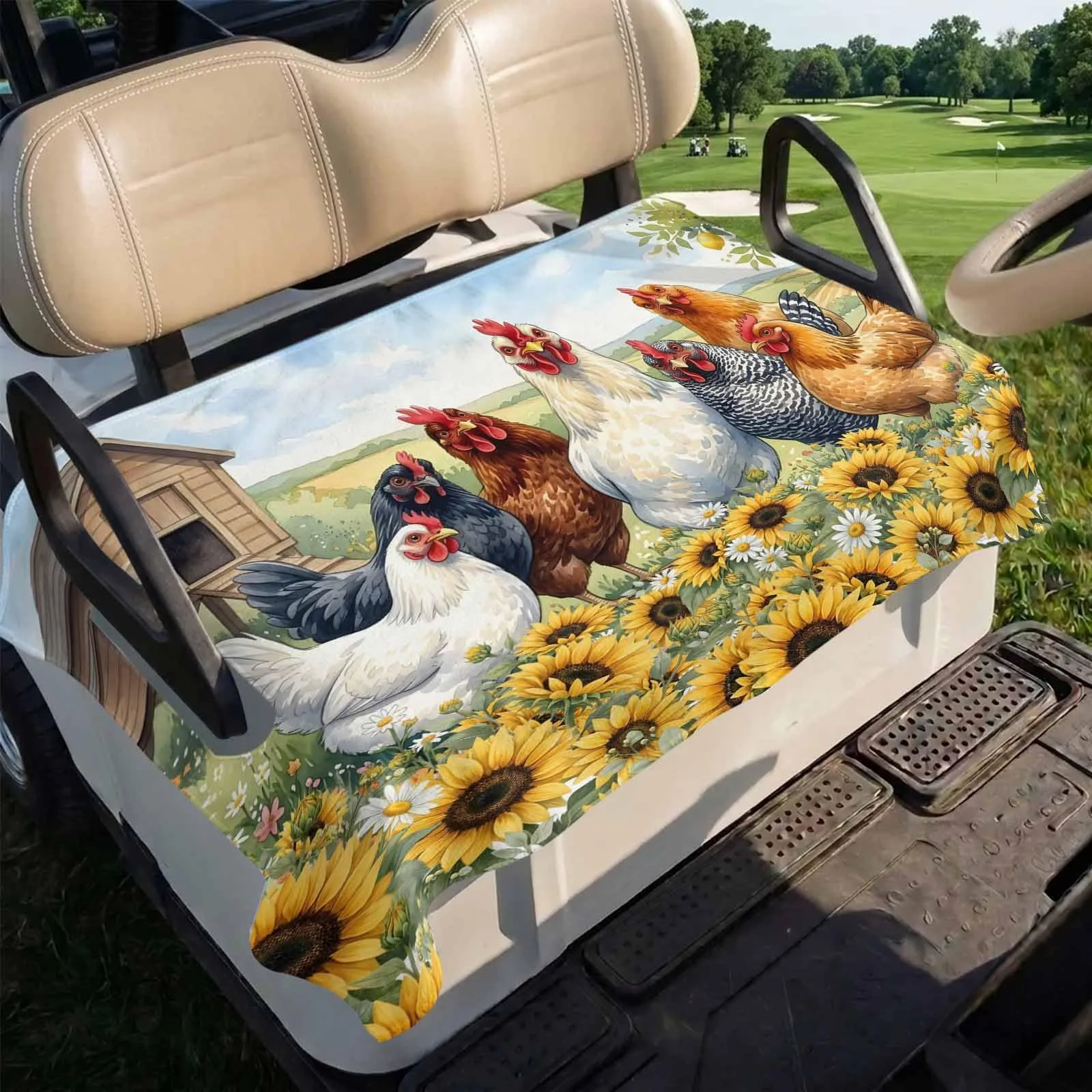 Trosturdspn Golf Cart Seat Towel Cover 51 x 31 in image 4