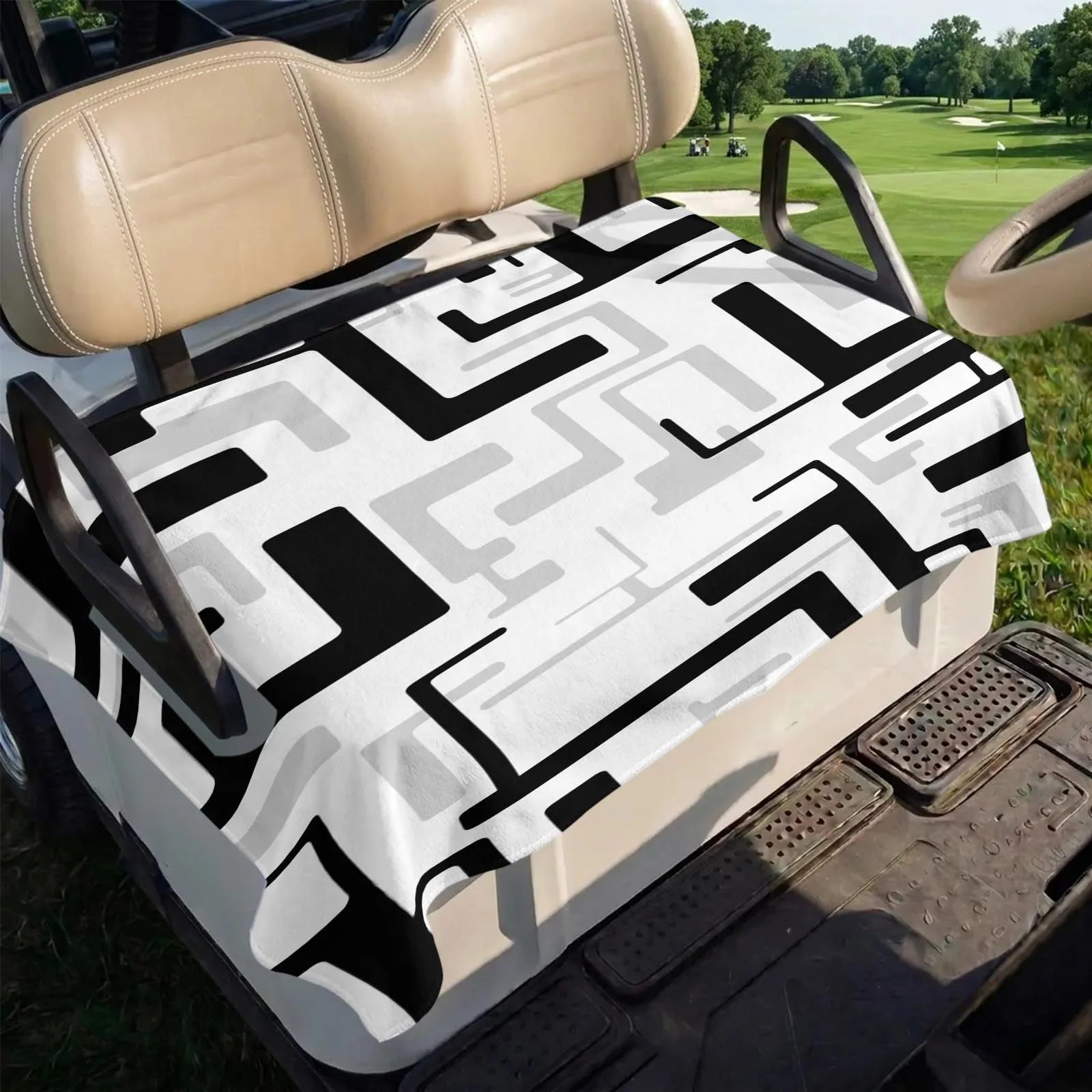 BEMIGO Golf Cart Seat Cover for 2-Seat Bench, 51 x 31 in image 2