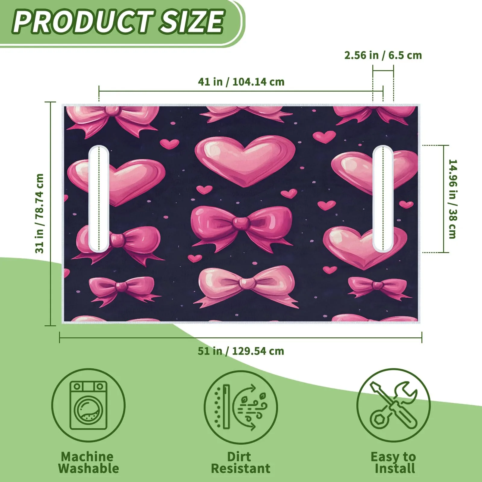Tiveruda Golf Cart Seat Cover for Double Seats image 2