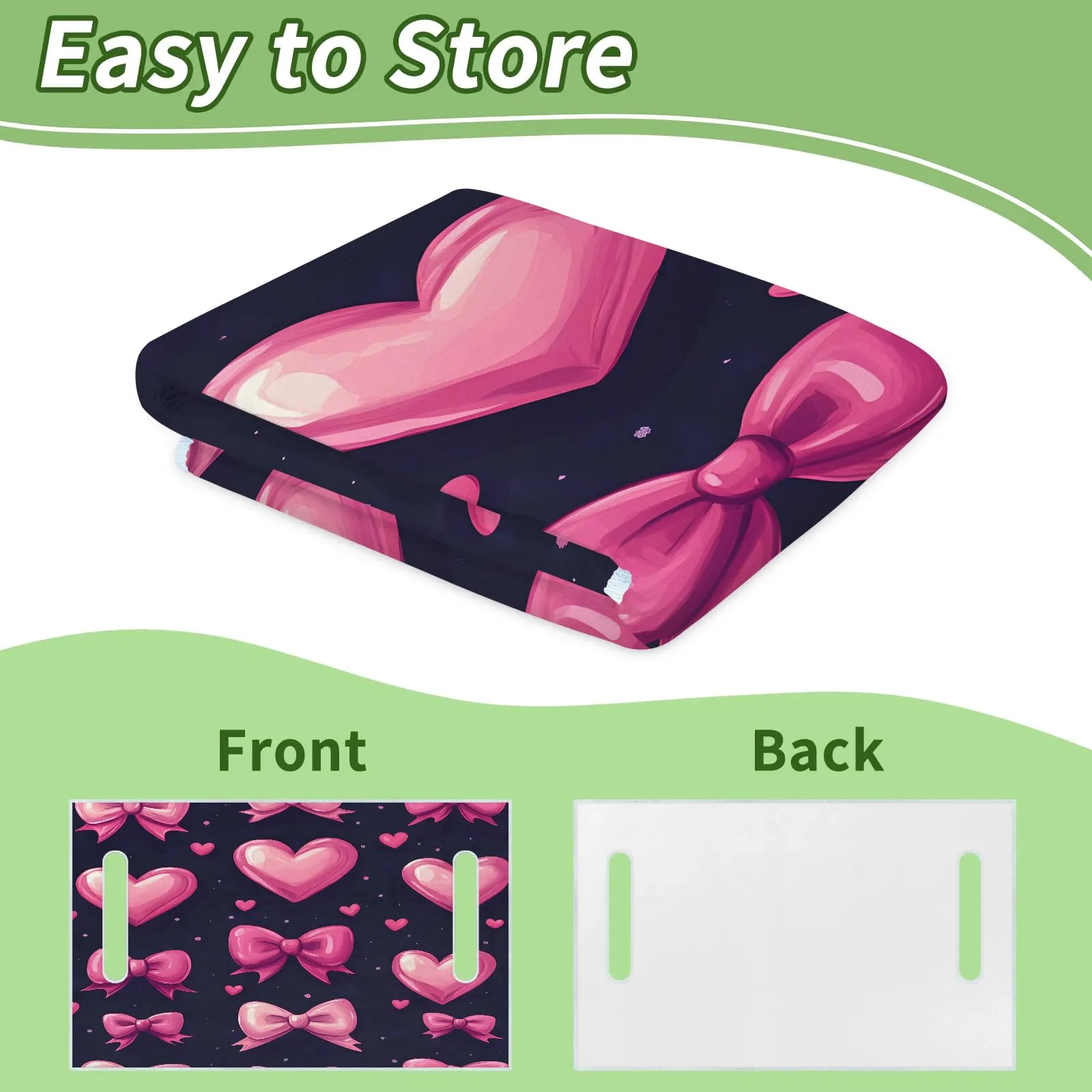 Tiveruda Golf Cart Seat Cover for Double Seats image 4
