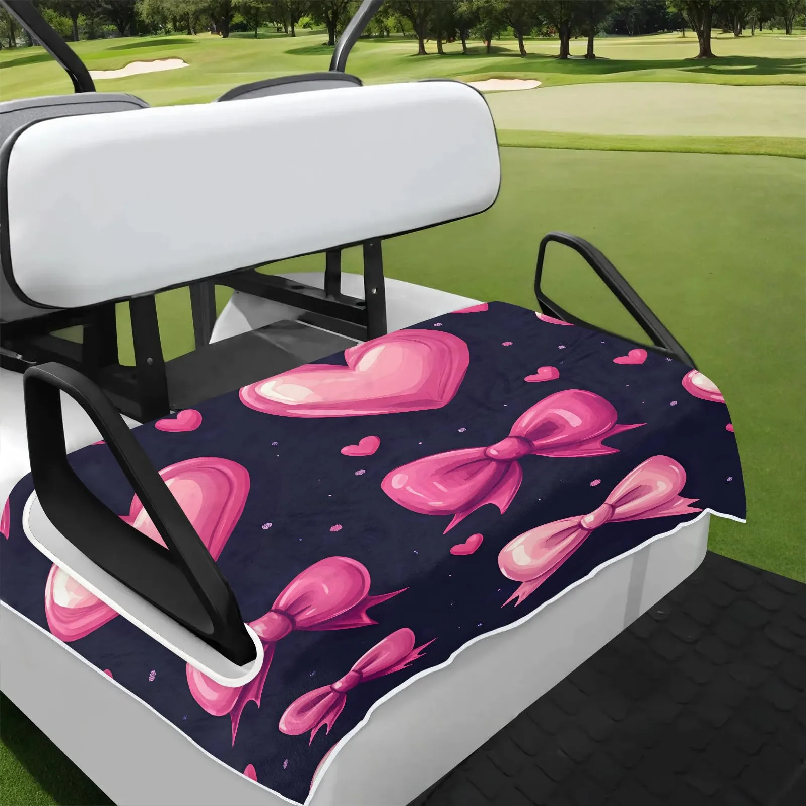 Tiveruda Golf Cart Seat Cover for Double Seats