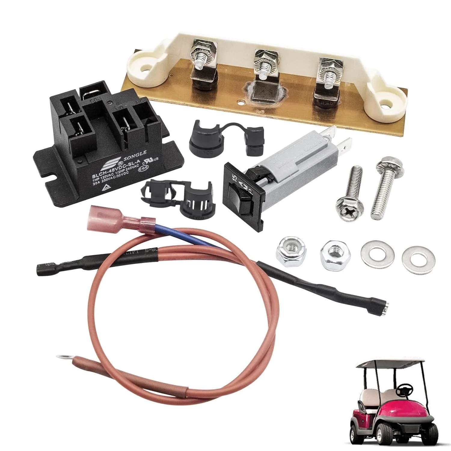 DRIVE UP Club Car PowerDrive 17930 Charger Repair Kit
