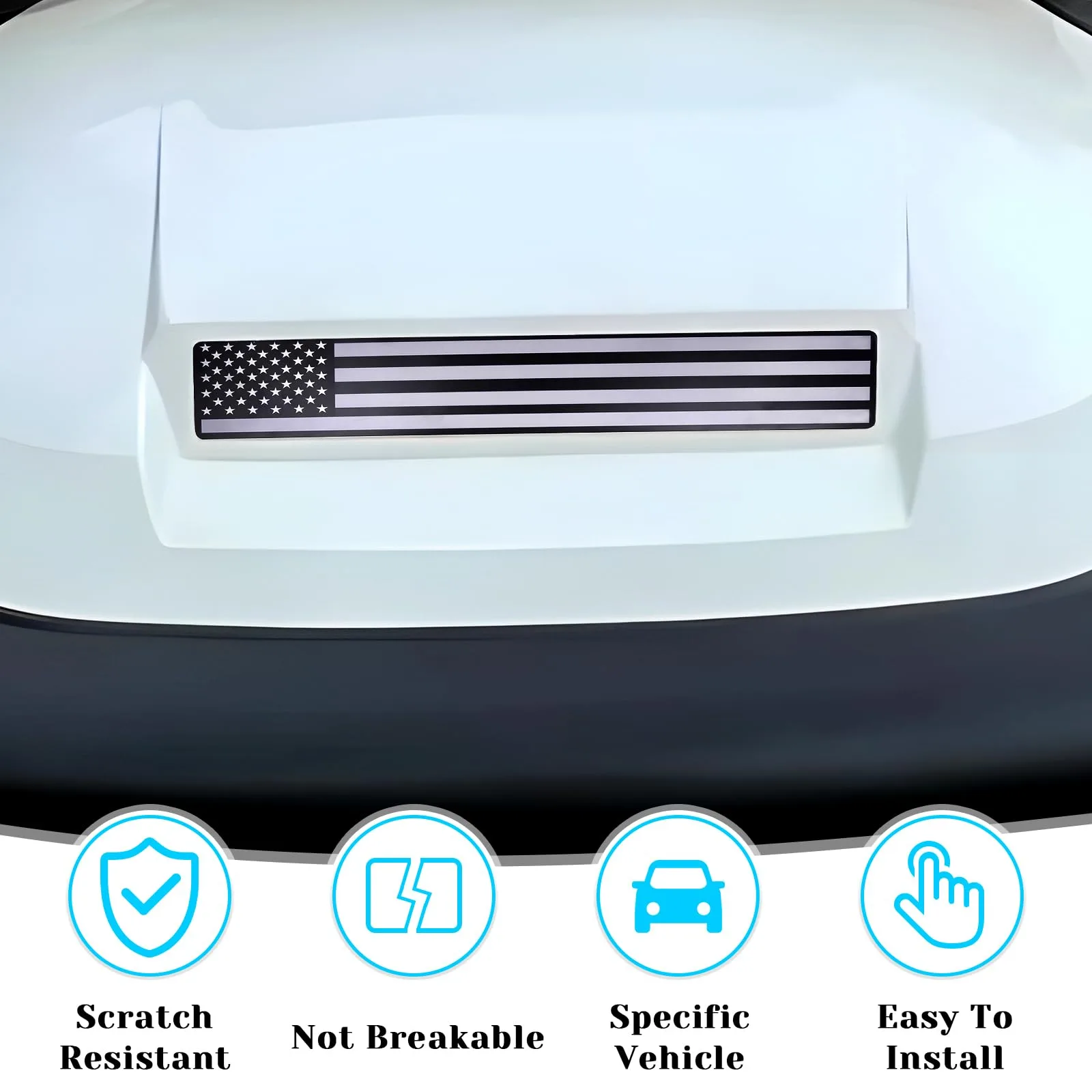 Alicatong American Flag Plate for Club Car Precedent image 4