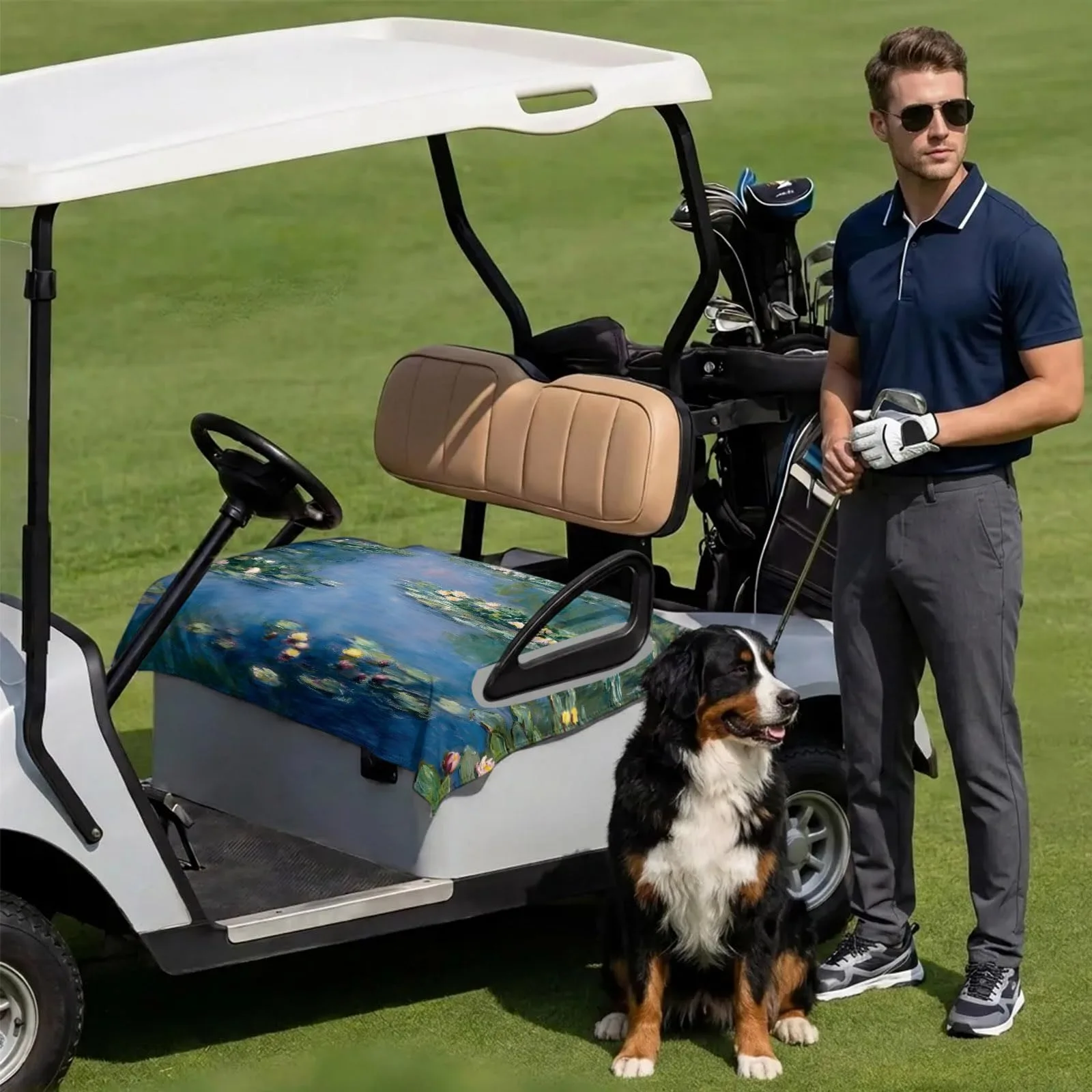 DecorLovee Golf Cart Seat Cover 51 x 31 in image 3