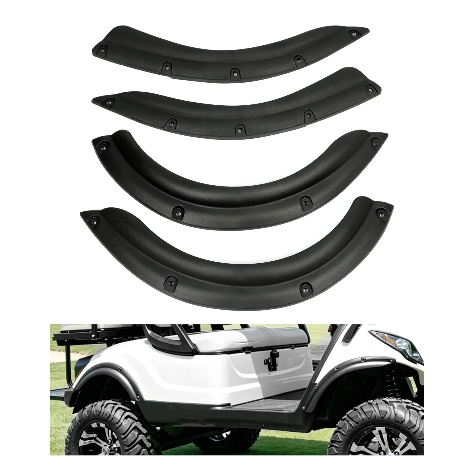 ECOTRIC Fender Flares for Yamaha Drive/G29 2007-Up – AT-99
