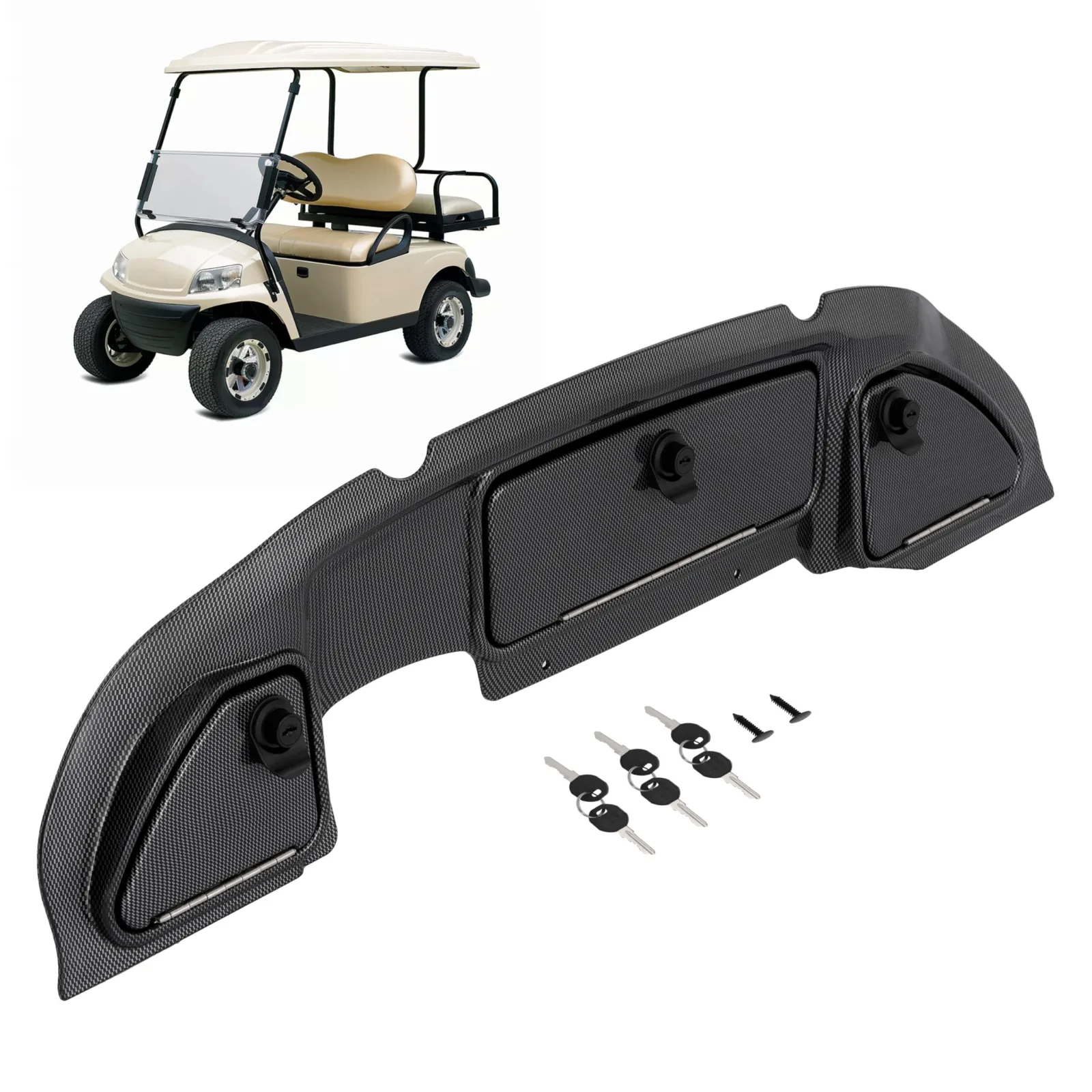 WUTIST GO-4849 Dashboard Cover for Club Car Precedent