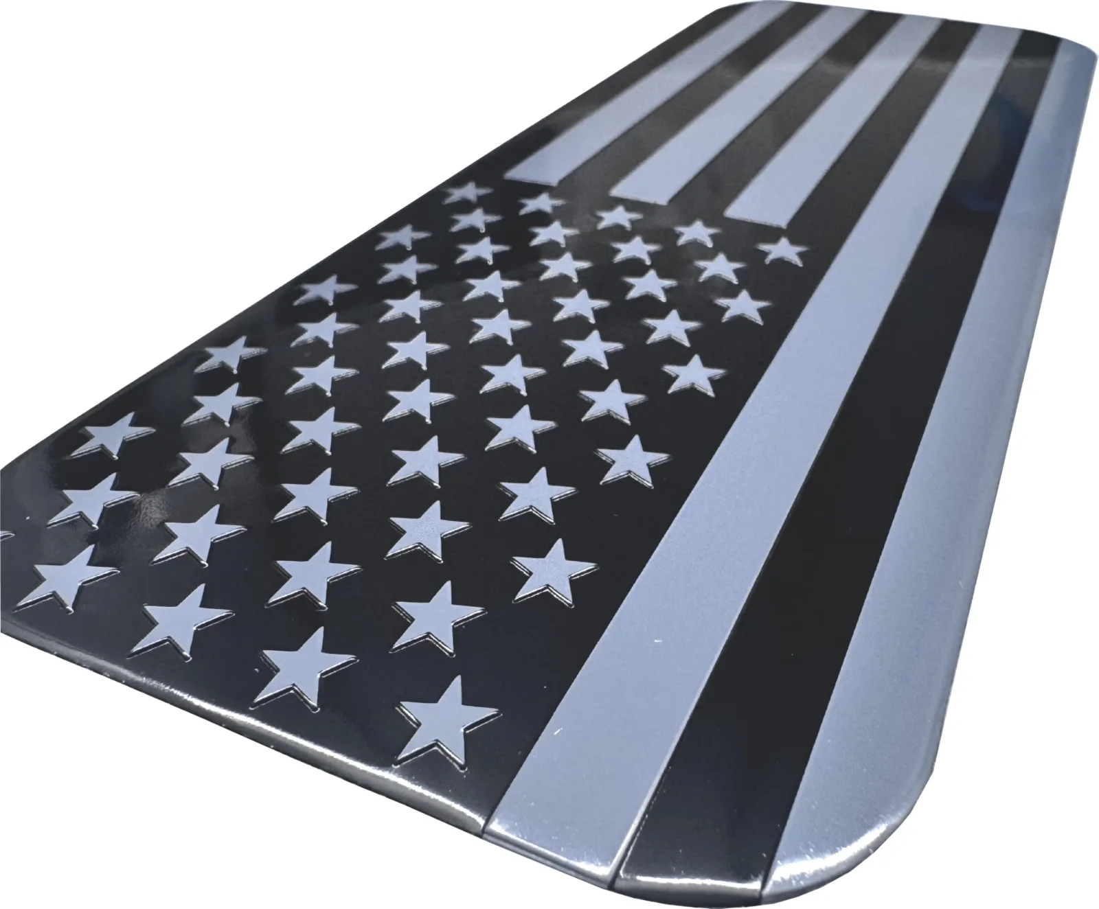 Kustom Cycle Parts E-Z-GO Golf Cart Flag Name Plate image 4