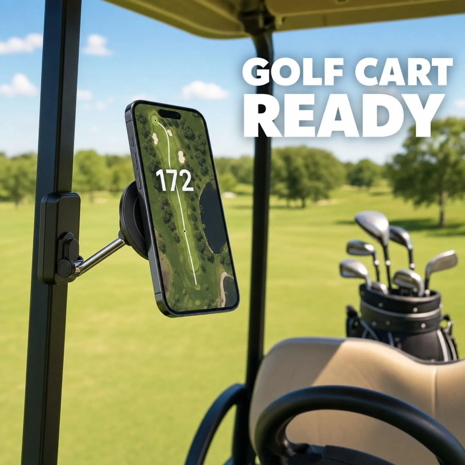 Generic Magnetic Golf Cart Phone Mount GCPH-M20 image 2