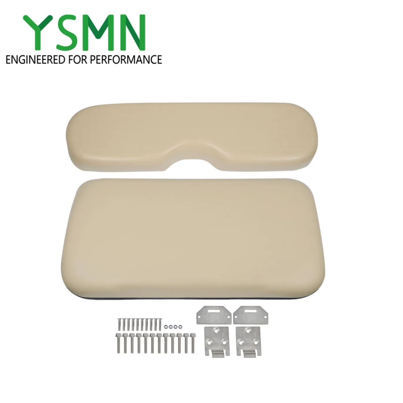 YSMN Brown Front Seat Cushion for E-Z-GO Medalist/TXT image 3