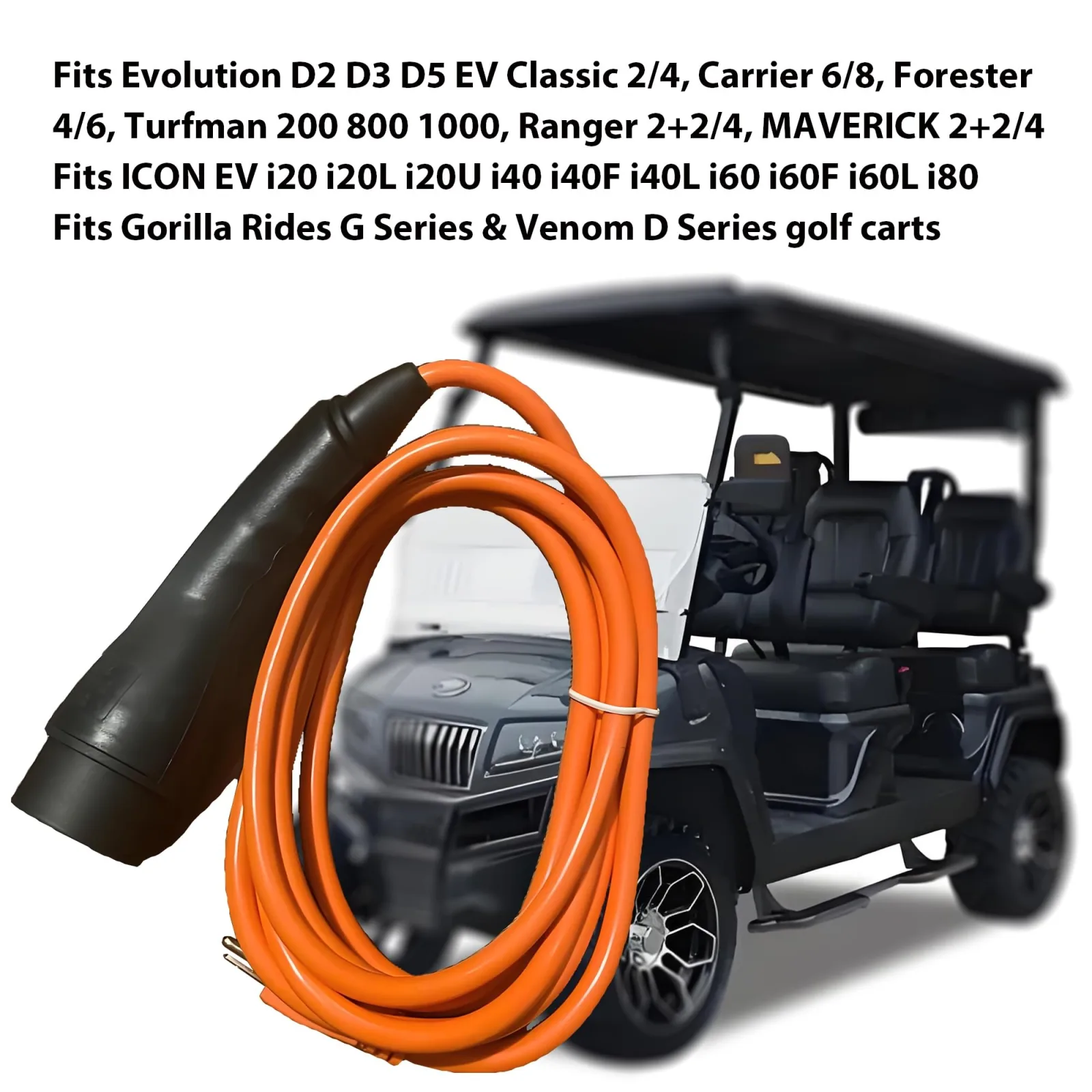 RQG 48V Golf Cart Charger Cord 2.04.0620 image 3