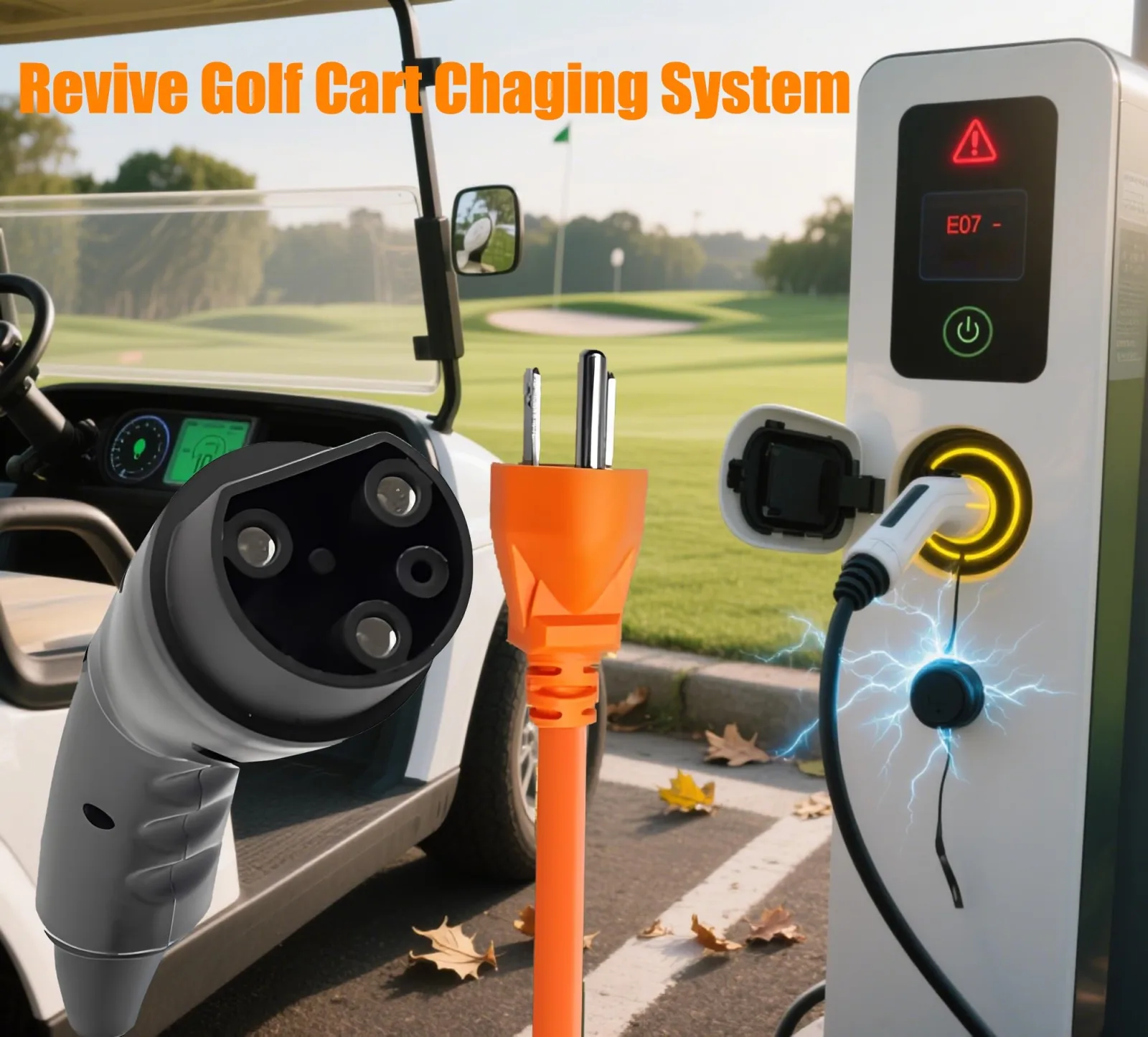 RQG 48V Golf Cart Charger Cord 2.04.0620 image 4