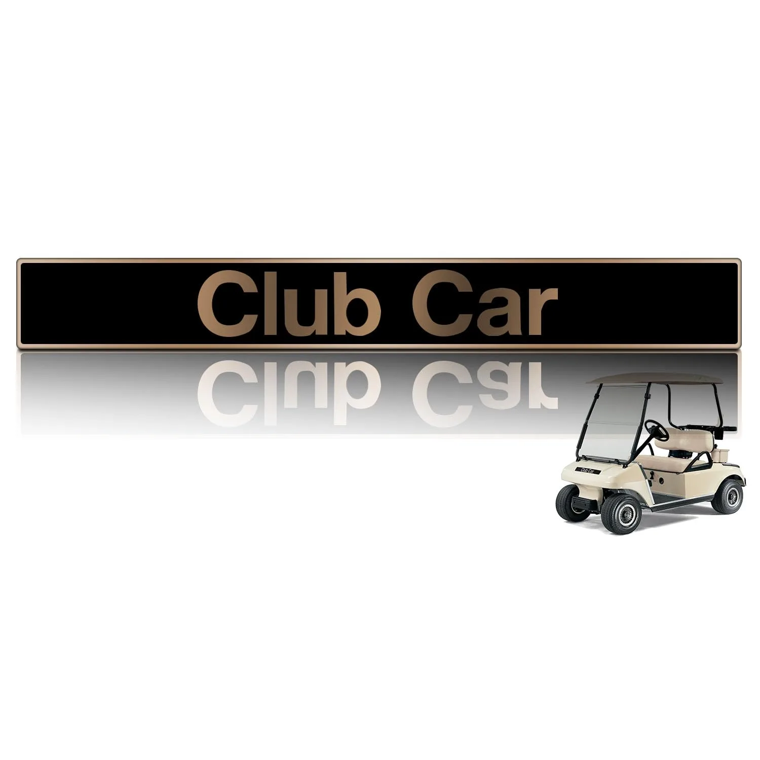 LY 5KYSON Front Emblem for Club Car DS Golf Cart