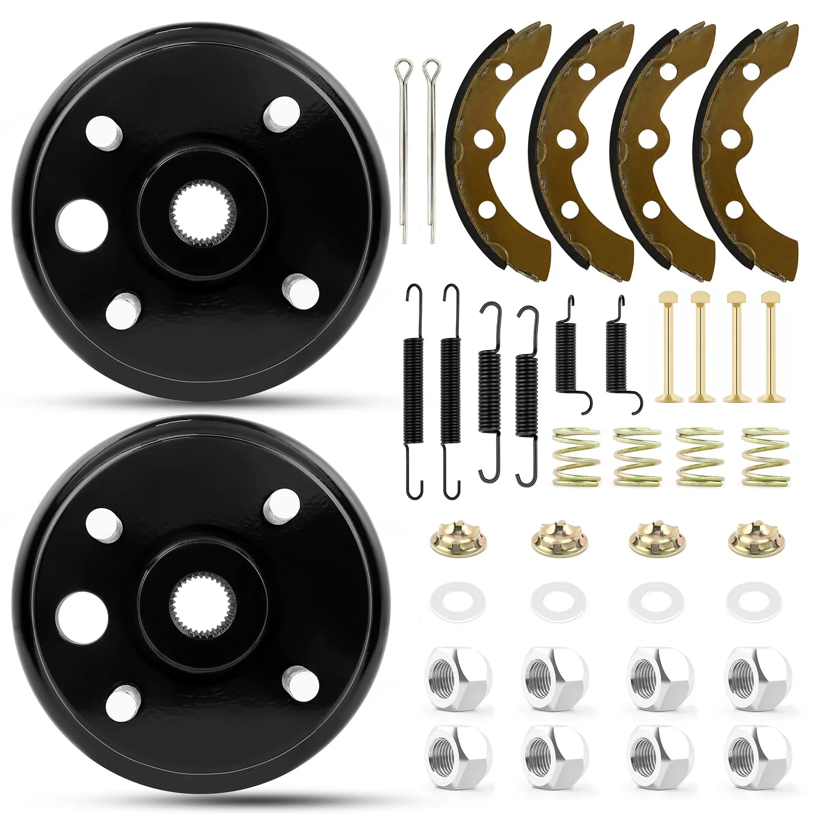 Neivilu Brake Drum and Shoe Kit for E-Z-GO TXT PDS image 2