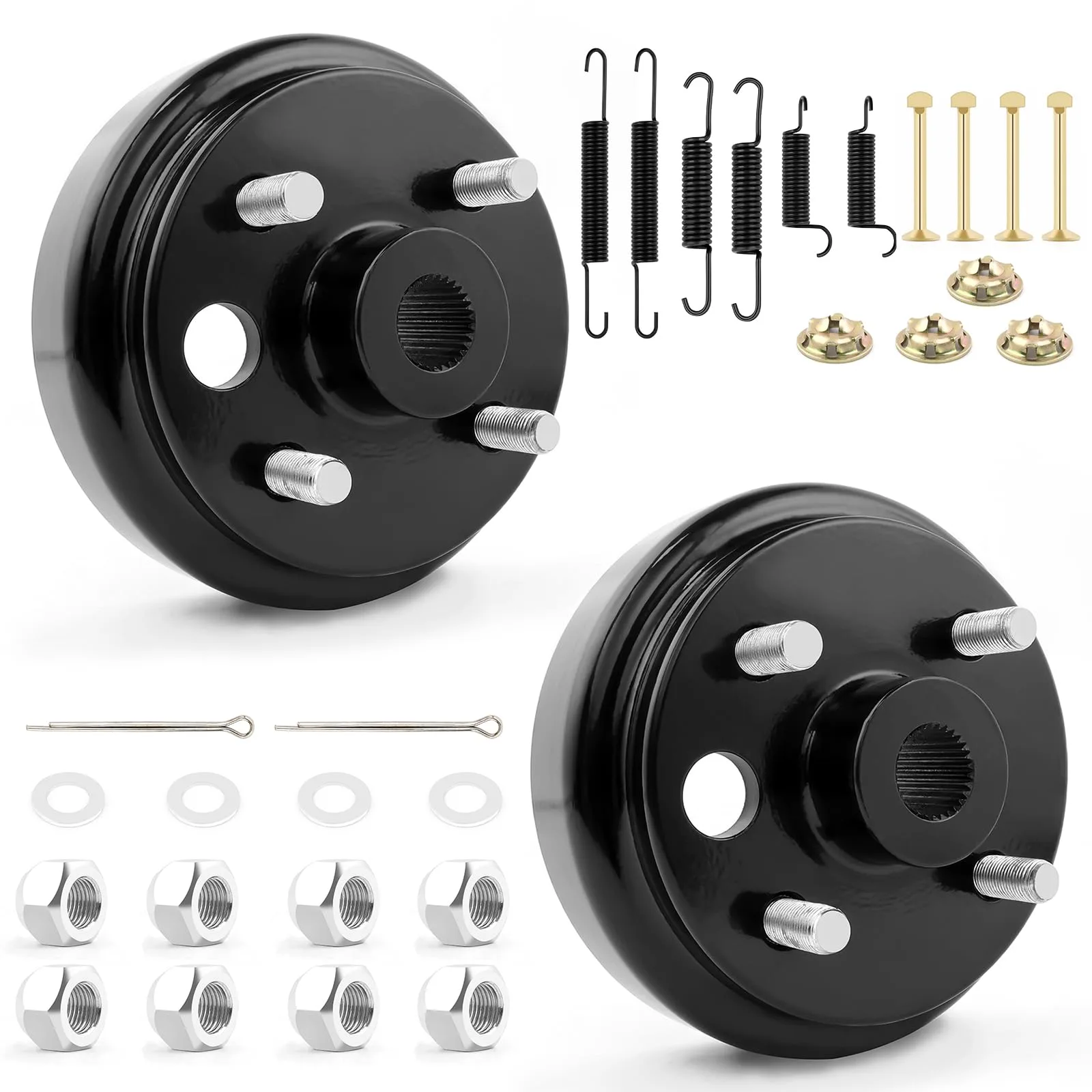 Neivilu Brake Drum and Shoe Kit for E-Z-GO TXT PDS image 3
