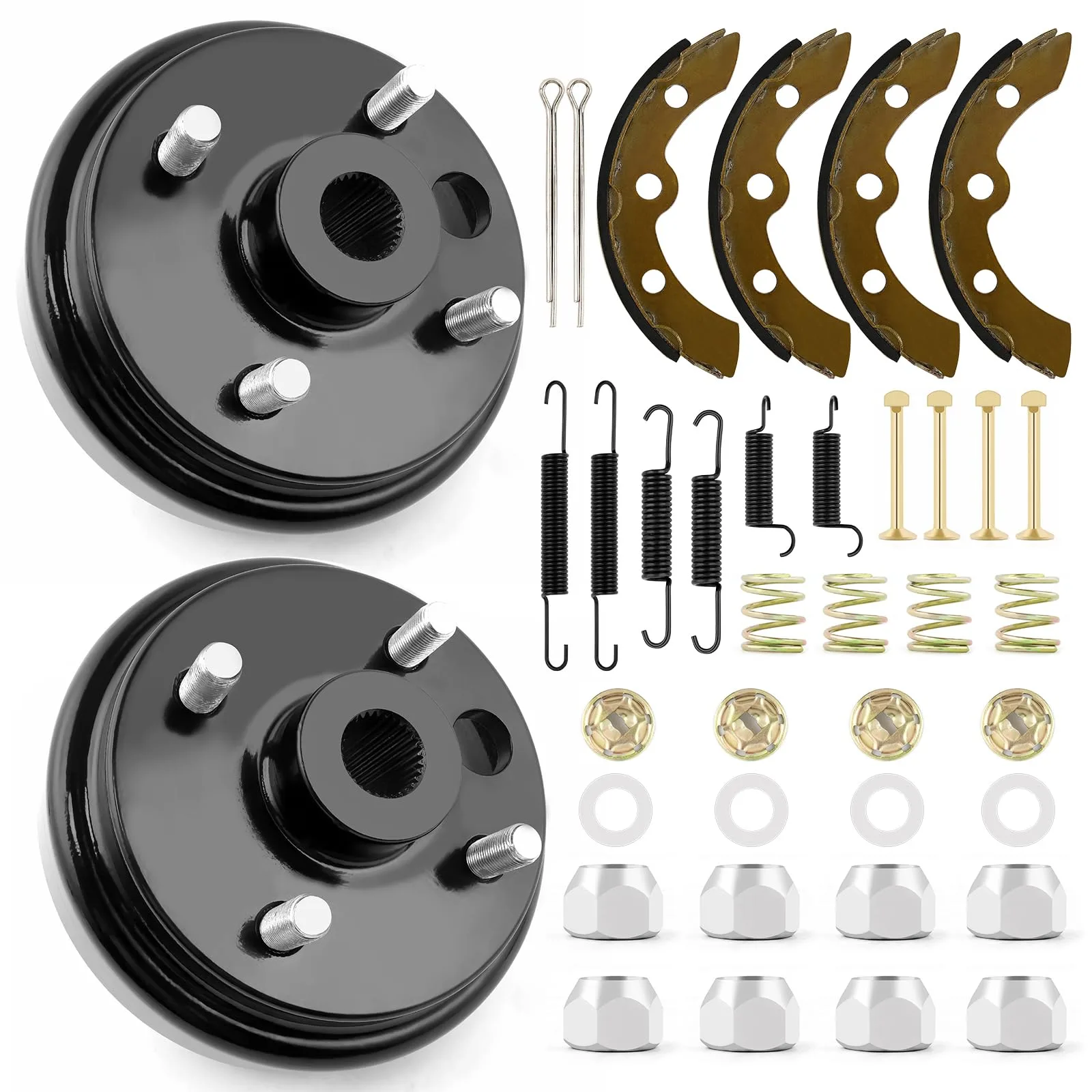 Neivilu Brake Drum and Shoe Kit for E-Z-GO TXT PDS