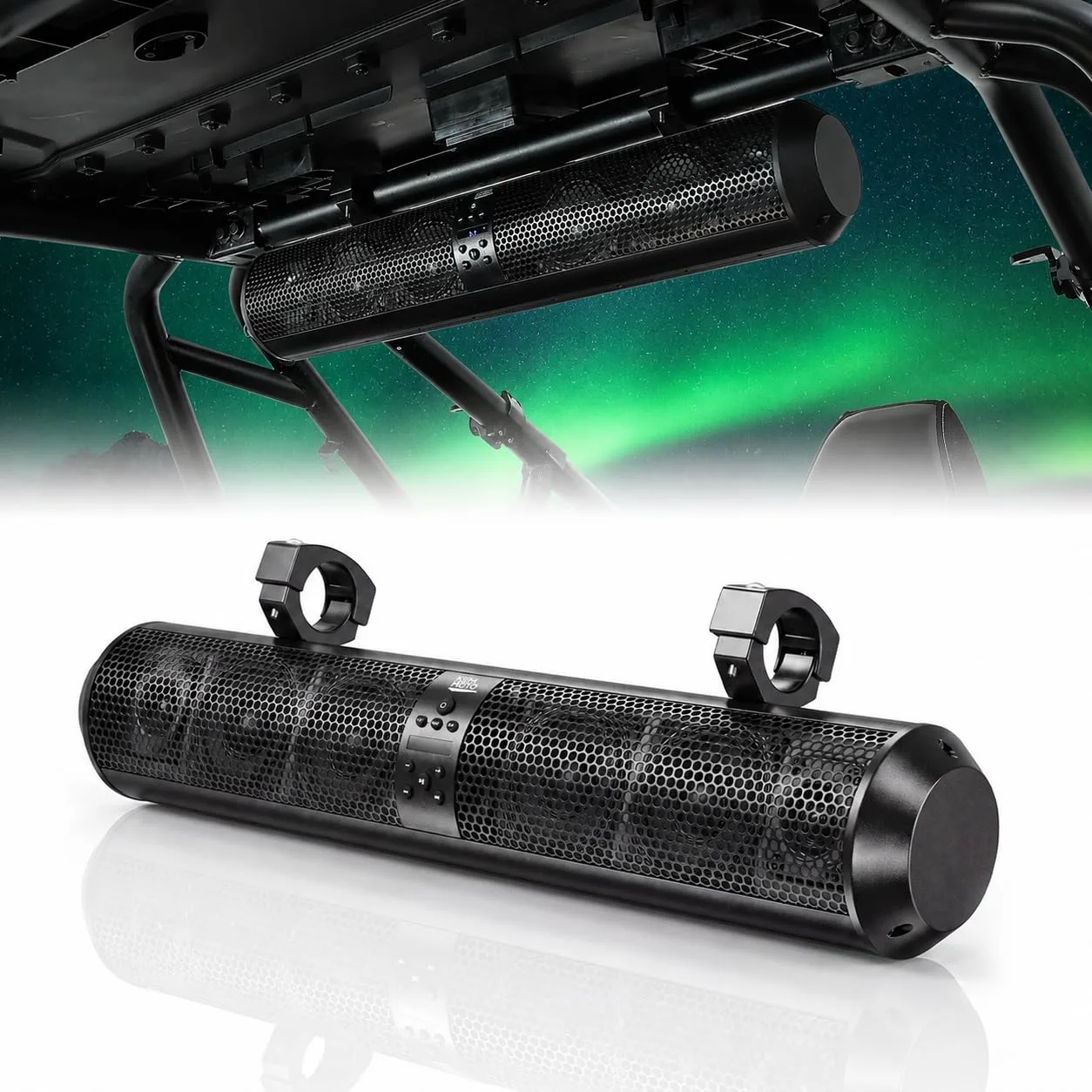 KEMIMOTO 28-Inch UTV Sound Bar KM3B0117-03009-BK-M