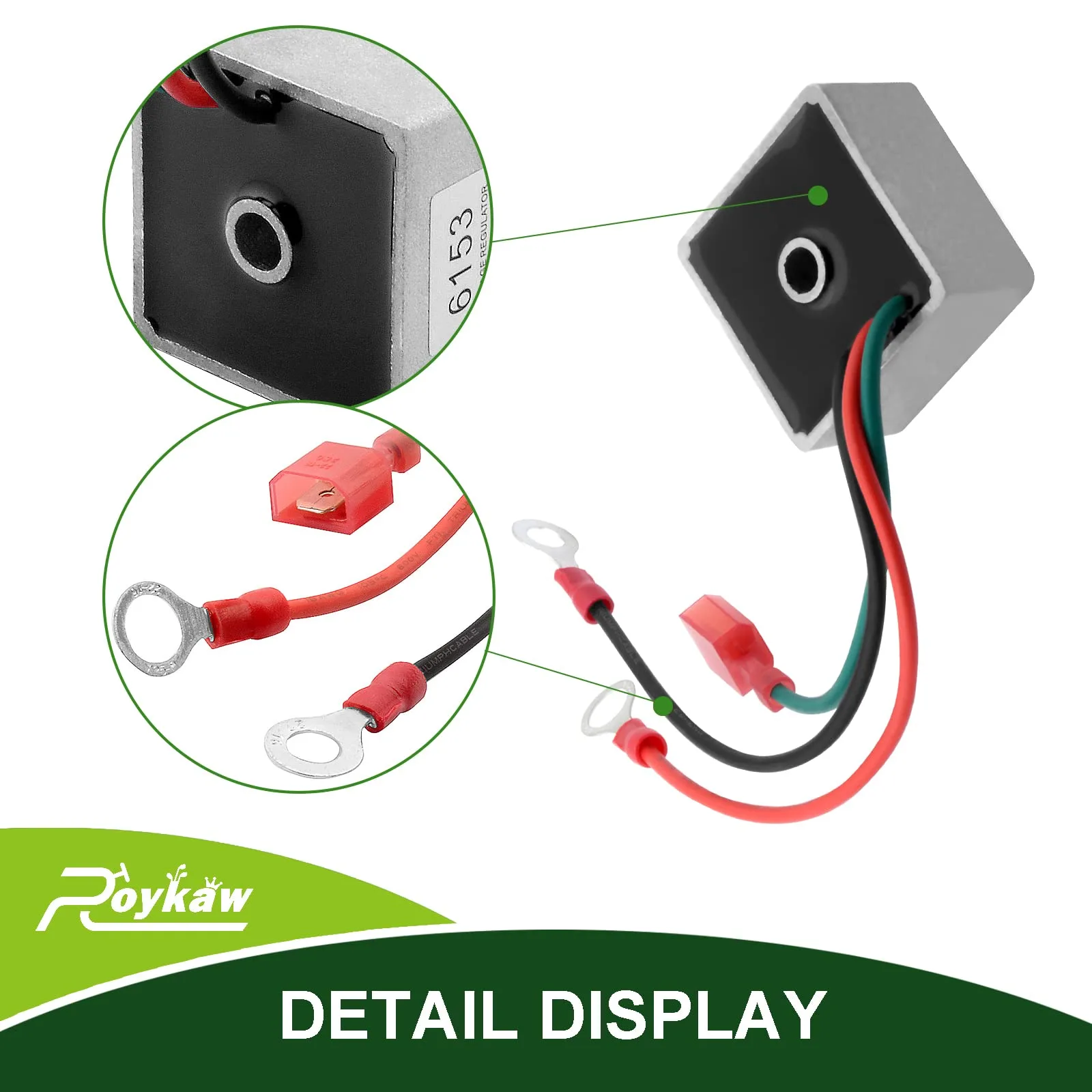 Roykaw Golf Cart Voltage Regulator Rectifier image 3
