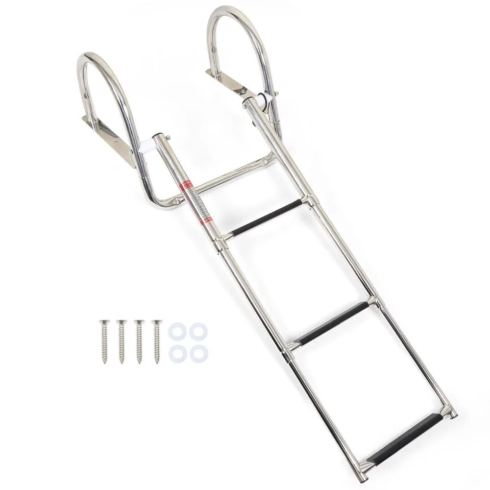 Generic 3-Step Stainless Steel Ship Ladder Mod-G33S-1201