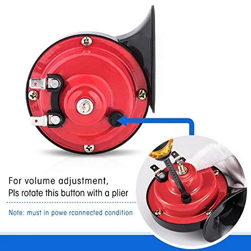 Roykaw 12V Golf Cart Horn Kit with Floor Button image 2
