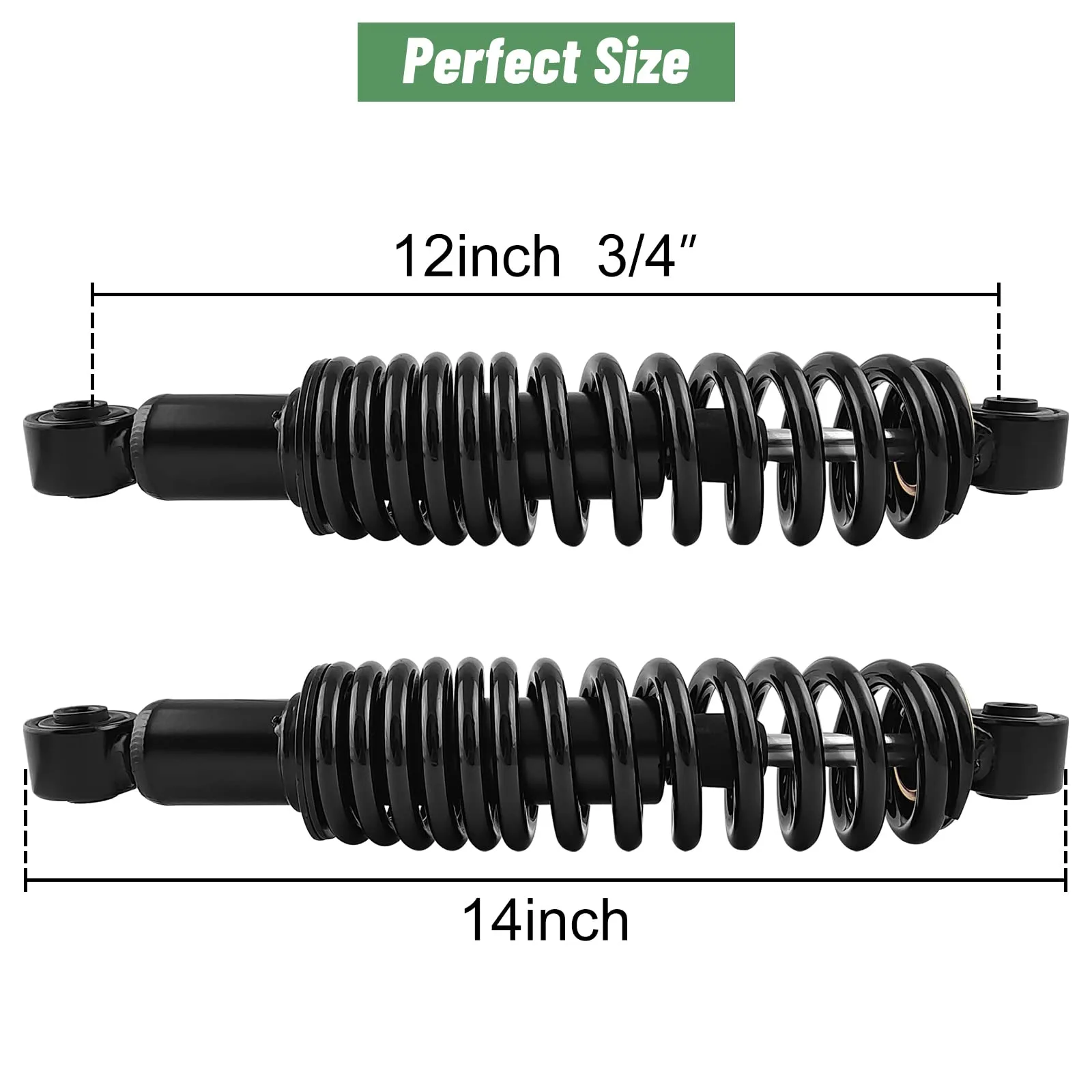 LEAPGOMAX Yamaha G29 Shock Absorber Set — Front & Rear (4 pc) image 4