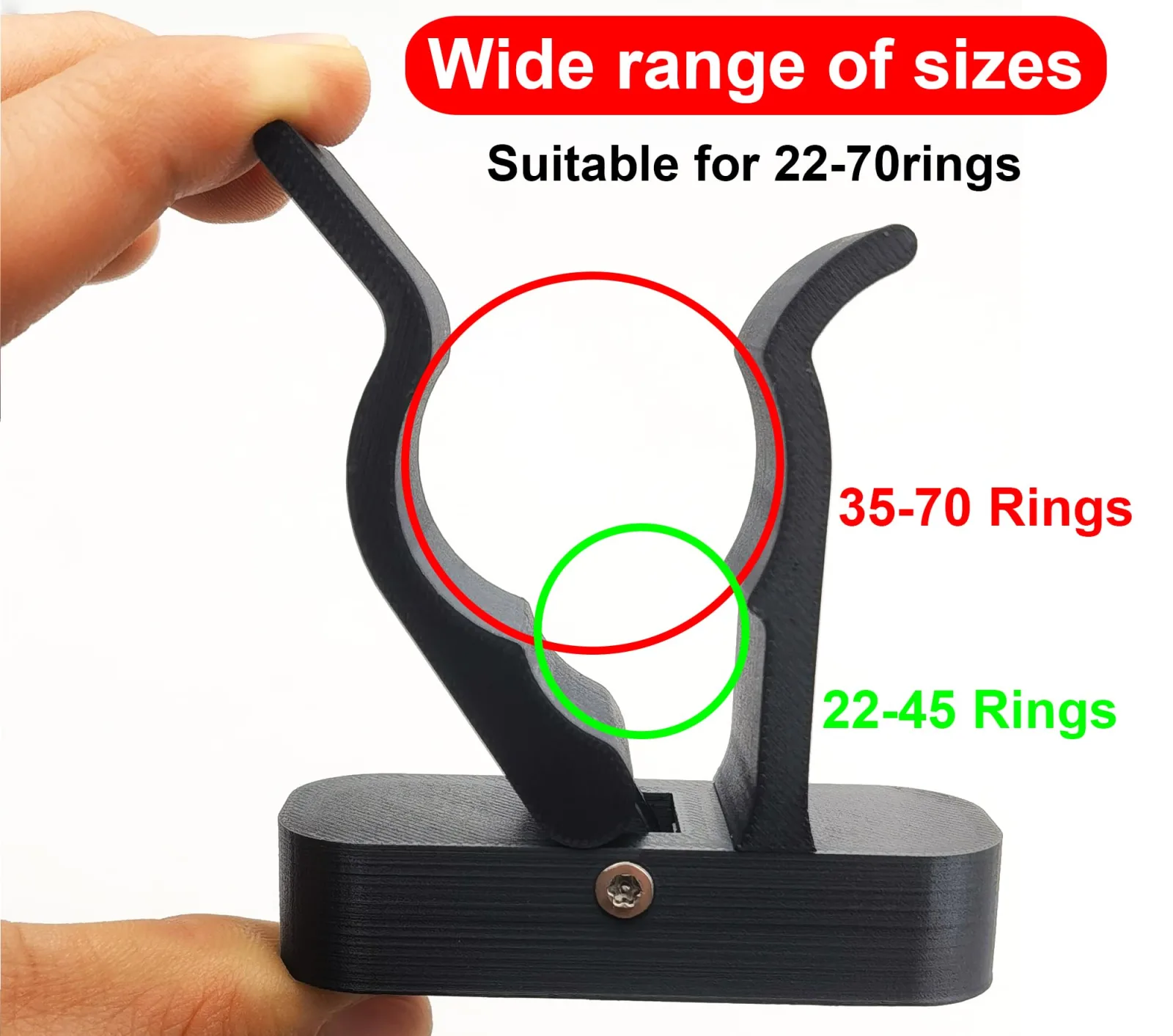 Generic Magnetic Golf Cart Holder Clip, Black image 3