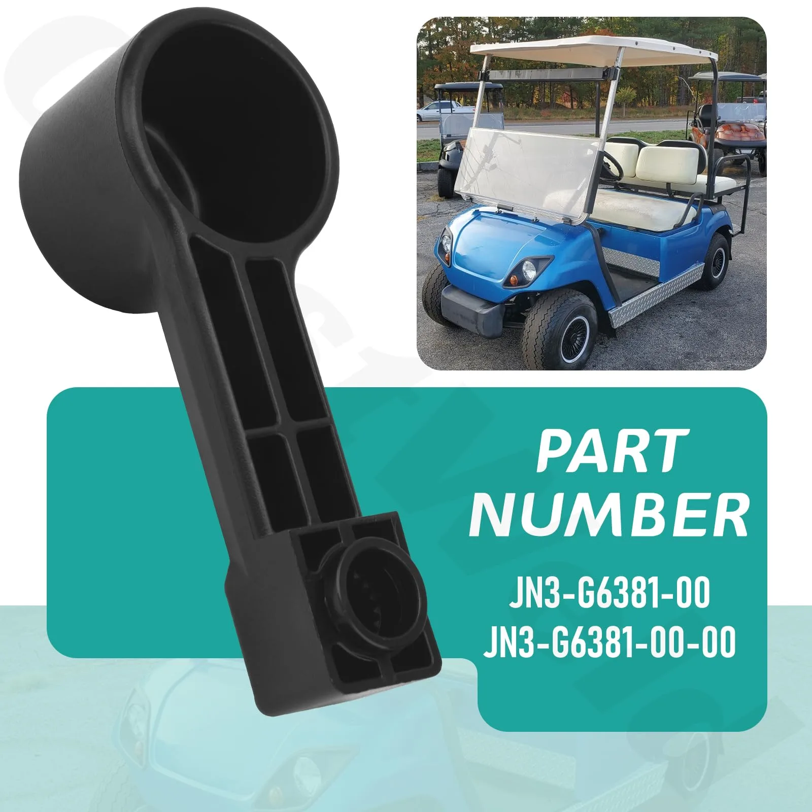 CrestWeld Yamaha Golf Cart Forward Reverse Handle JN3-G6381-00 image 3