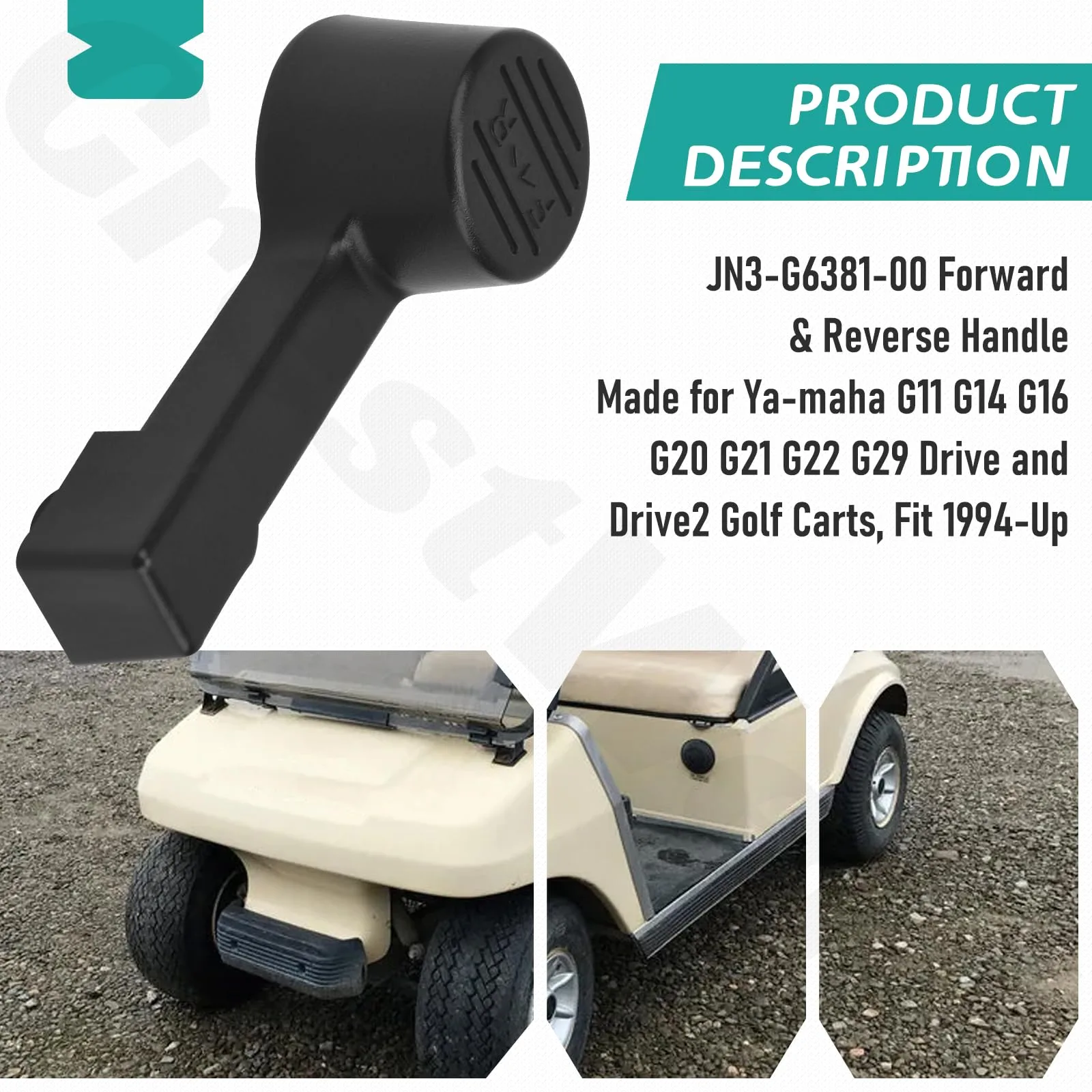 CrestWeld Yamaha Golf Cart Forward Reverse Handle JN3-G6381-00 image 4