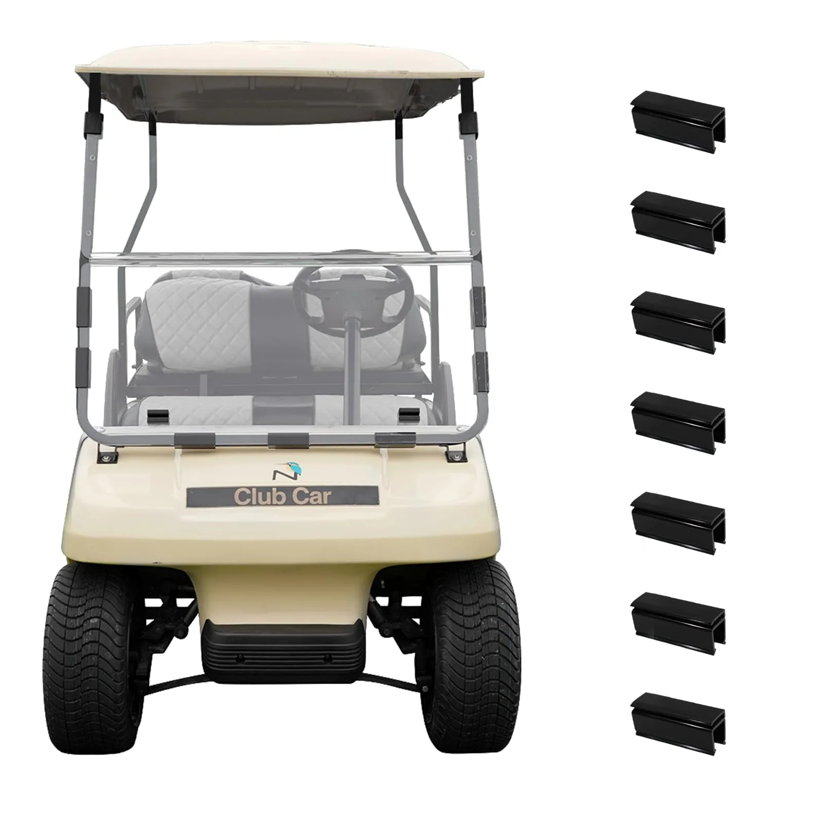 SHUNCHENXIANG Windshield for Club Car DS 1982-2000