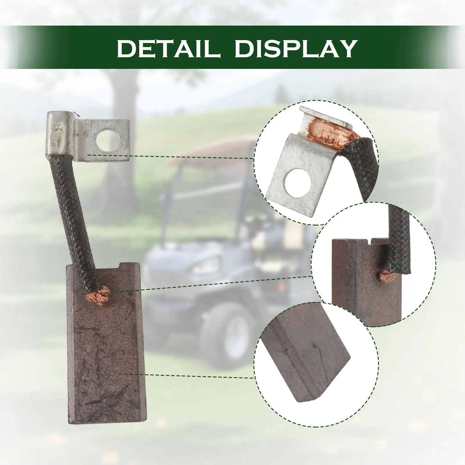 Jaclech Starter Generator Brush Kit for Golf Carts image 4