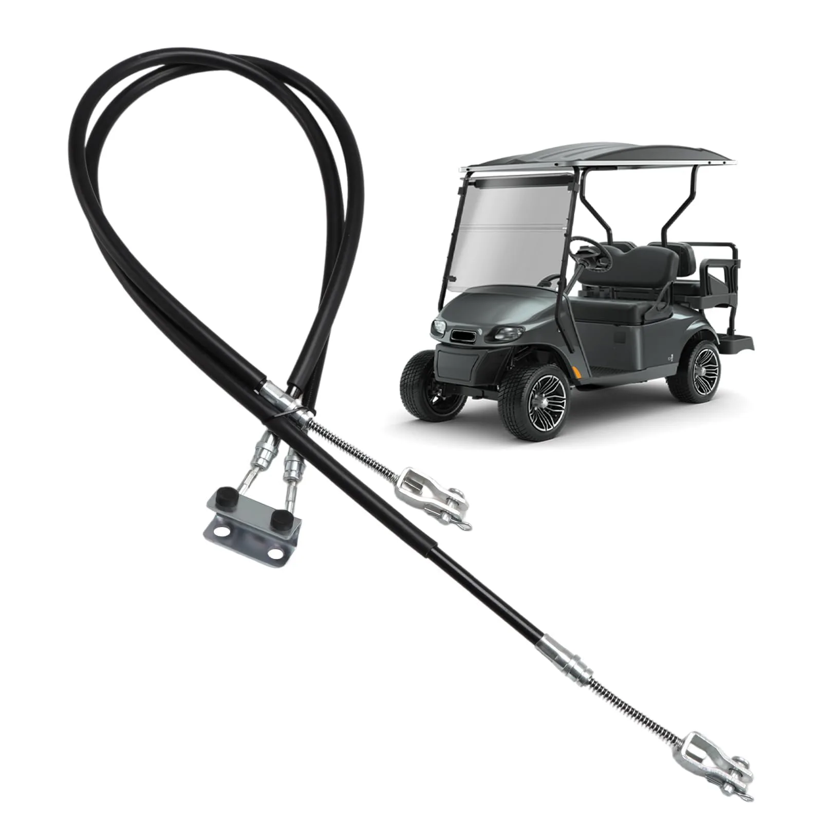 KPALAG Brake Cable Kit for E-Z-GO TXT and Medalist