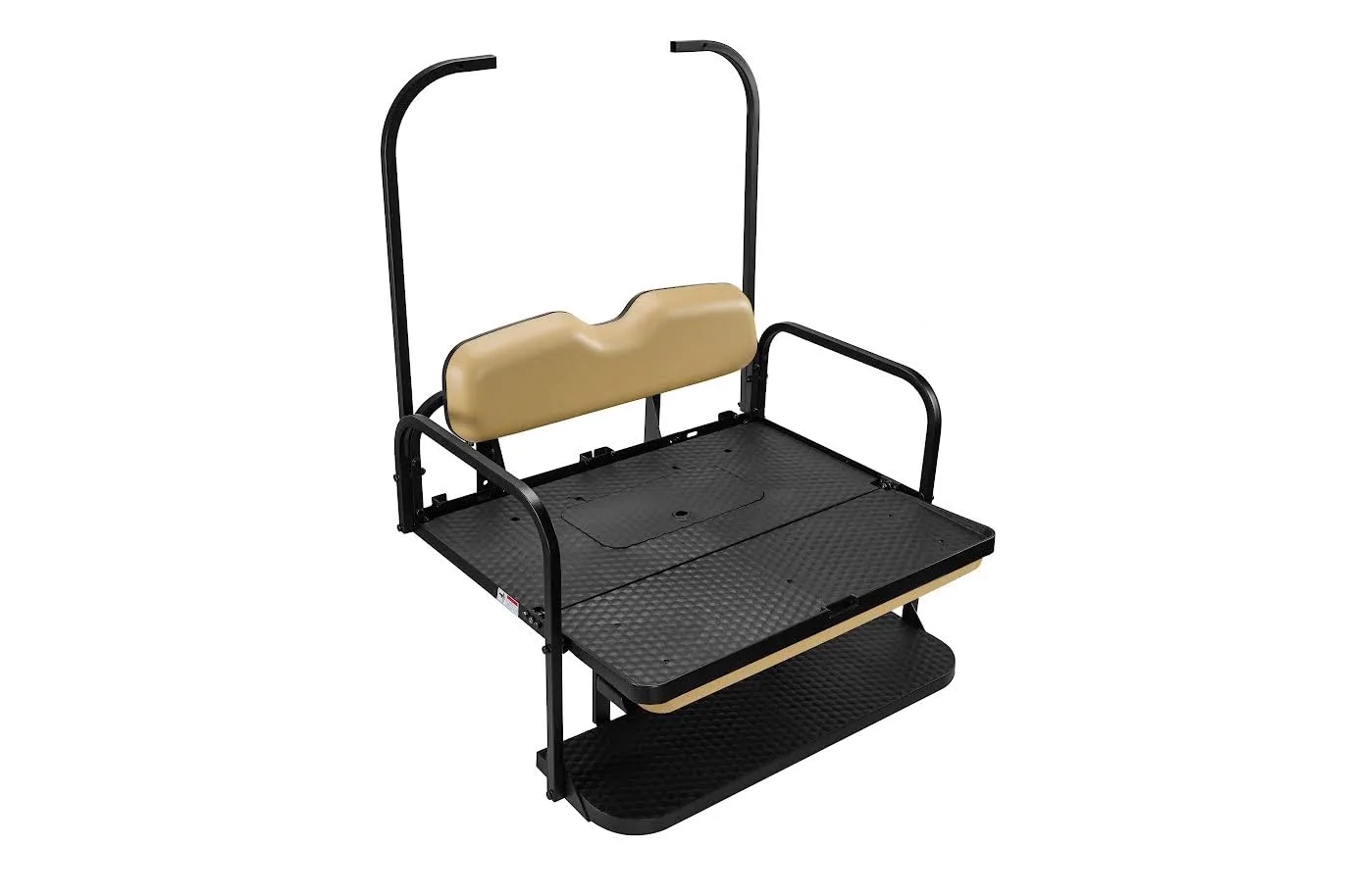 E-Z-GO TXT Rear Flip Seat Kit, Tan Cushions 1996-2024 image 2