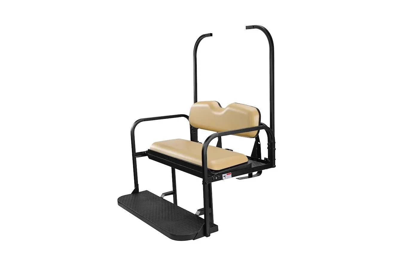 E-Z-GO TXT Rear Flip Seat Kit, Tan Cushions 1996-2024