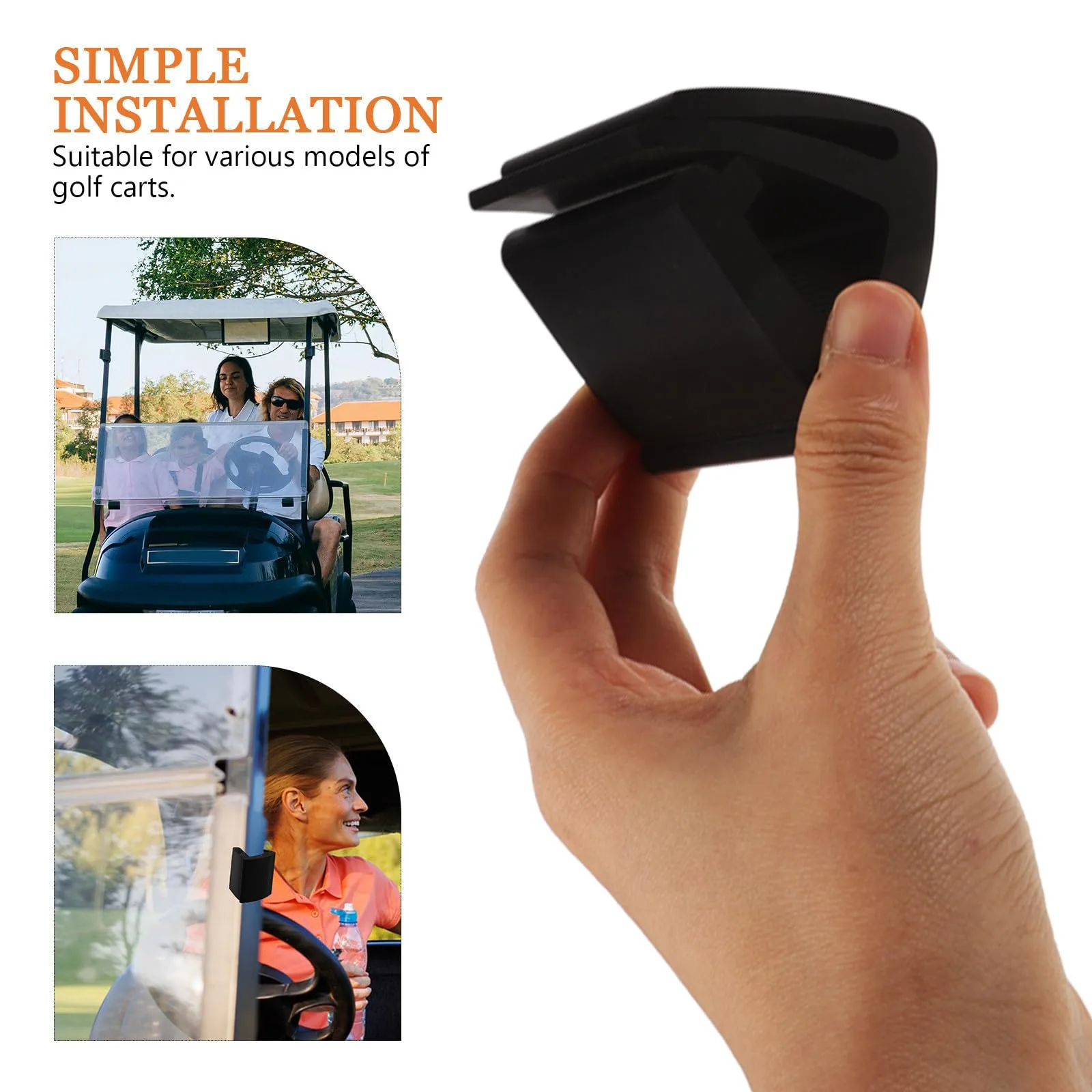 PRETYZOOM Club Car Golf Cart Windshield Clips PP317BL20575DIR2 image 3