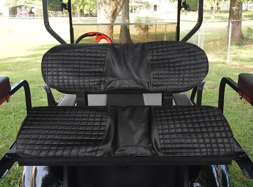 Medalist TXT Seat Cover Black Diamond Stitching Mod-G33S-481