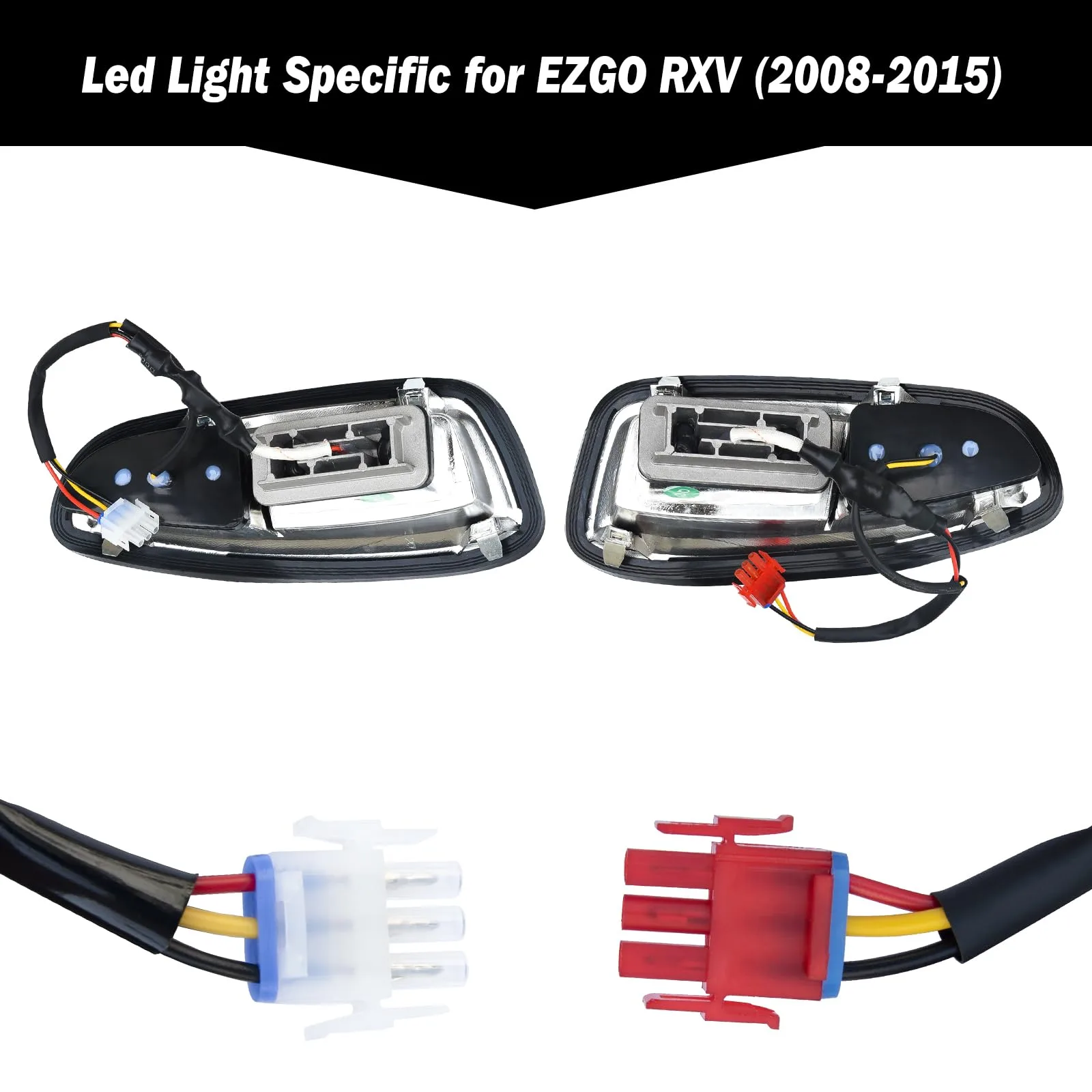 Orle Oko LED Headlight Kit for EZGO RXV 2008-Up image 2