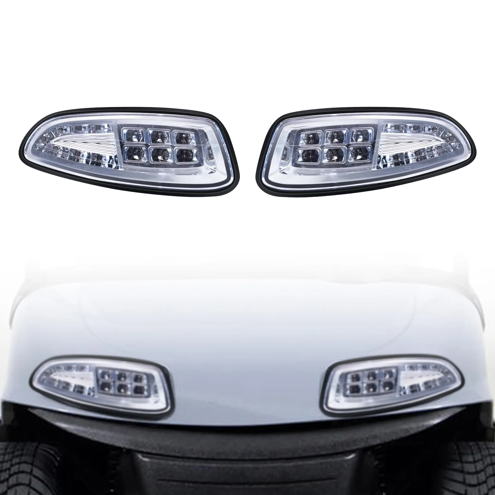 Orle Oko LED Headlight Kit for EZGO RXV 2008-Up