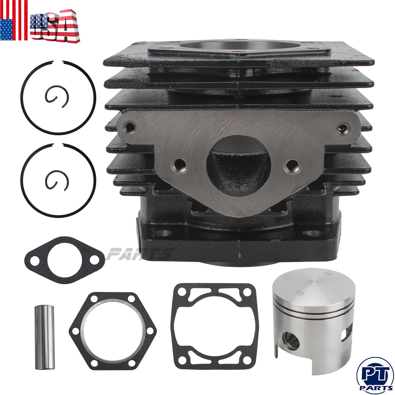 Generic Cylinder & Piston Rebuild Kit for E-Z-GO 1976–1988 Mod-GS95-22182 image 2