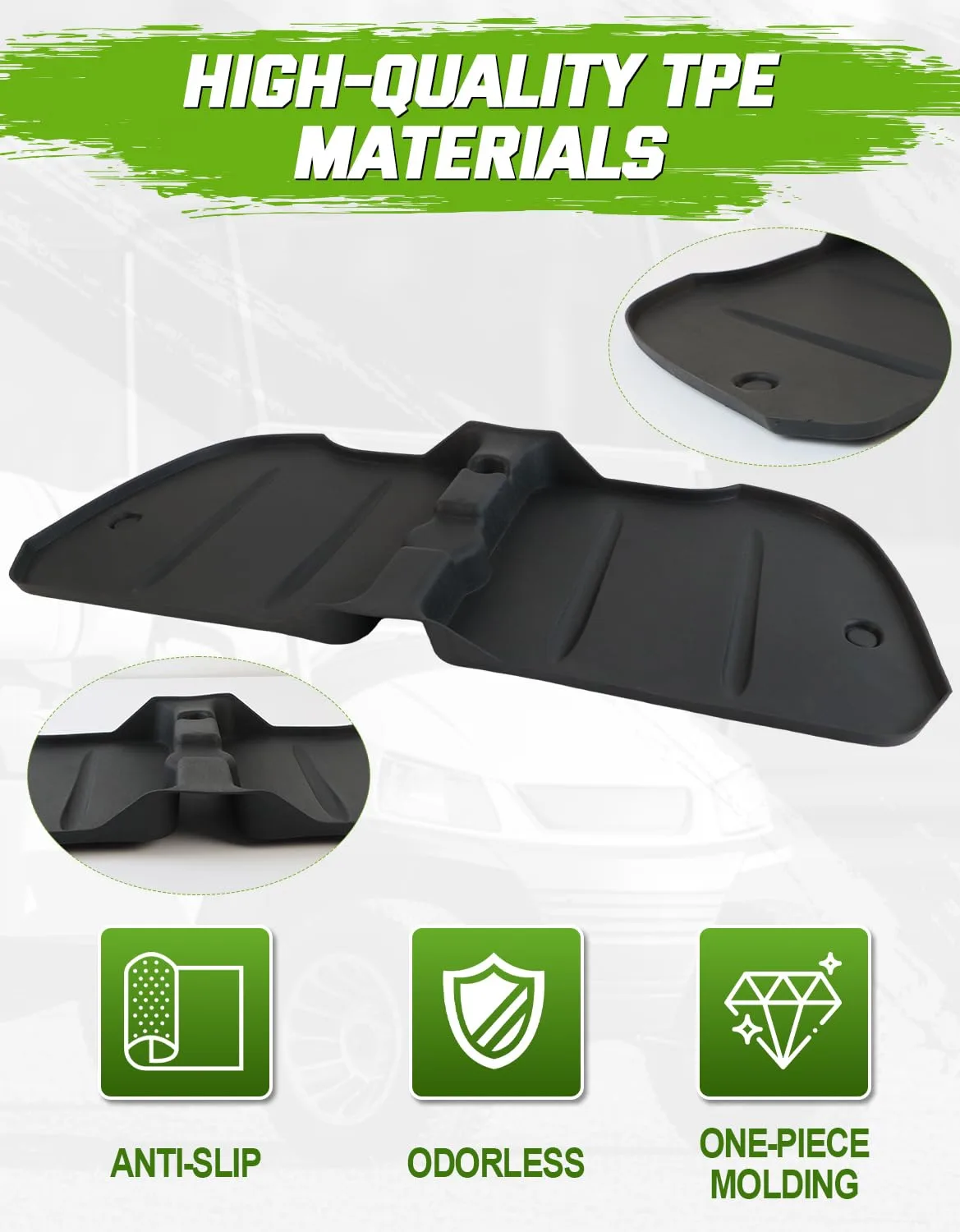 CYOOYC Rear Bag Well Mat for Yamaha Drive2 G29 image 3