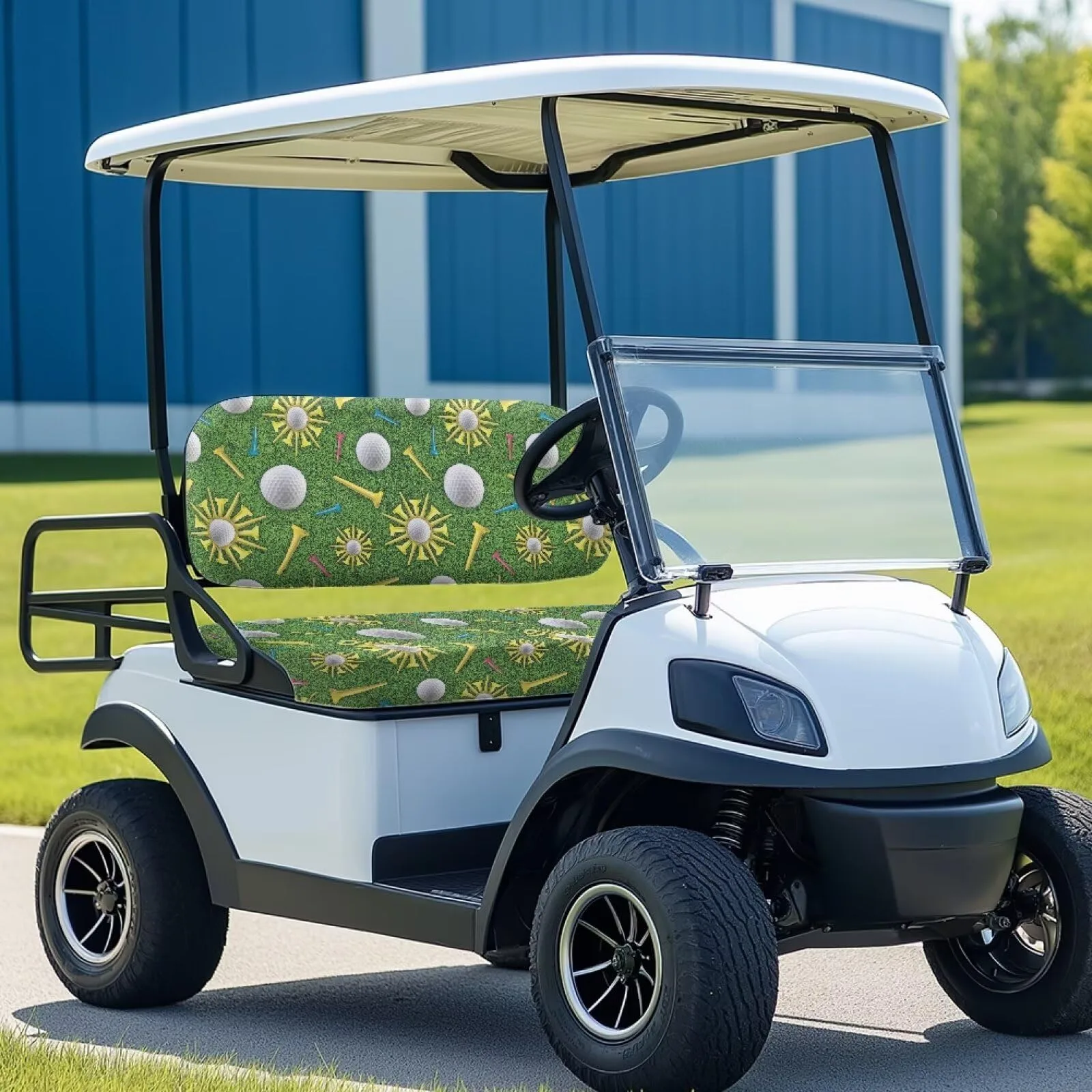 Quidrwyo Golf Cart Seat Covers for Club Car 2-Seat Carts image 3