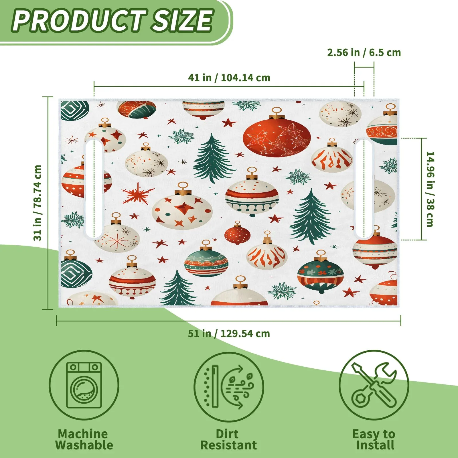 Tiveruda Golf Cart Seat Cover Blanket, 51 x 31 Inches image 2