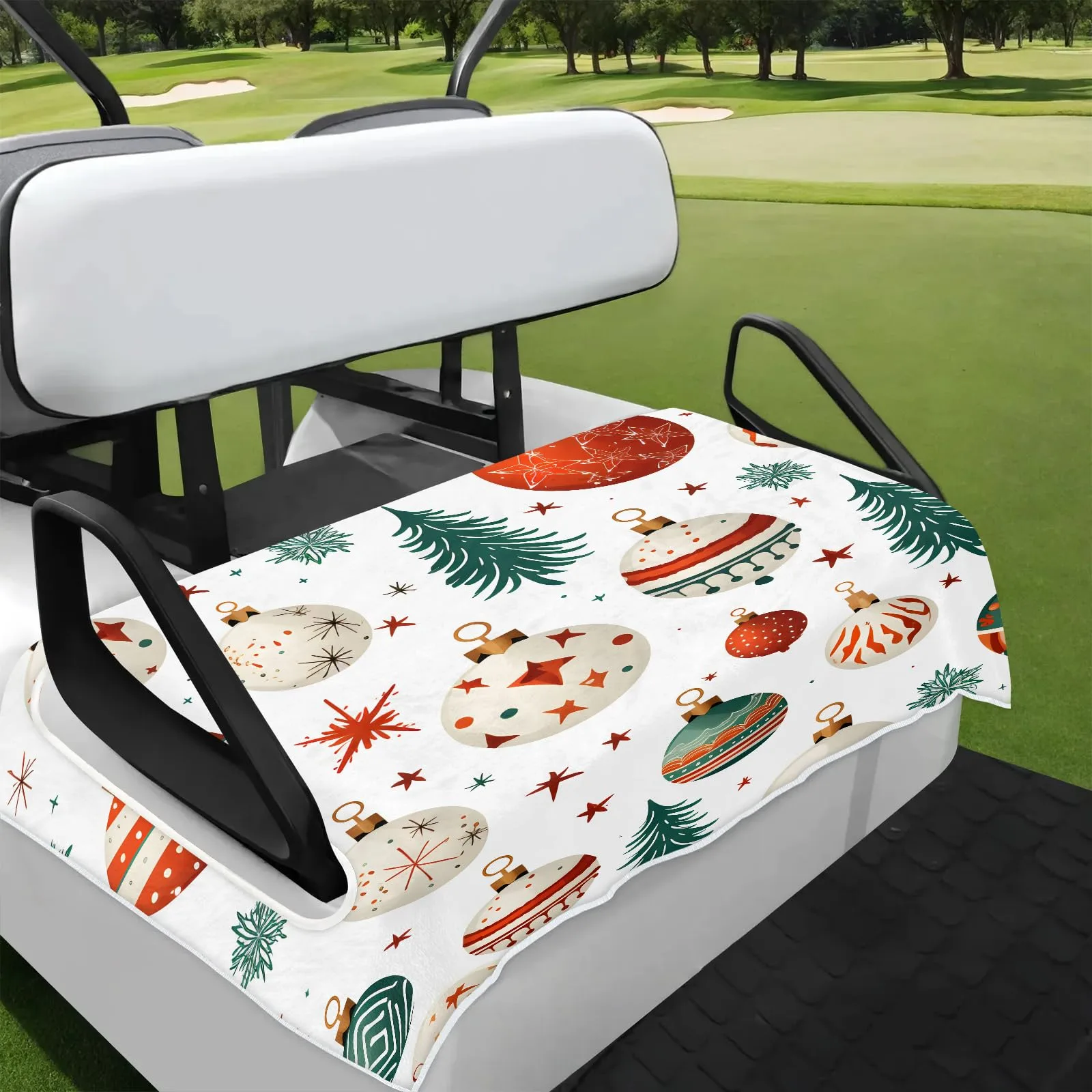 Tiveruda Golf Cart Seat Cover Blanket, 51 x 31 Inches