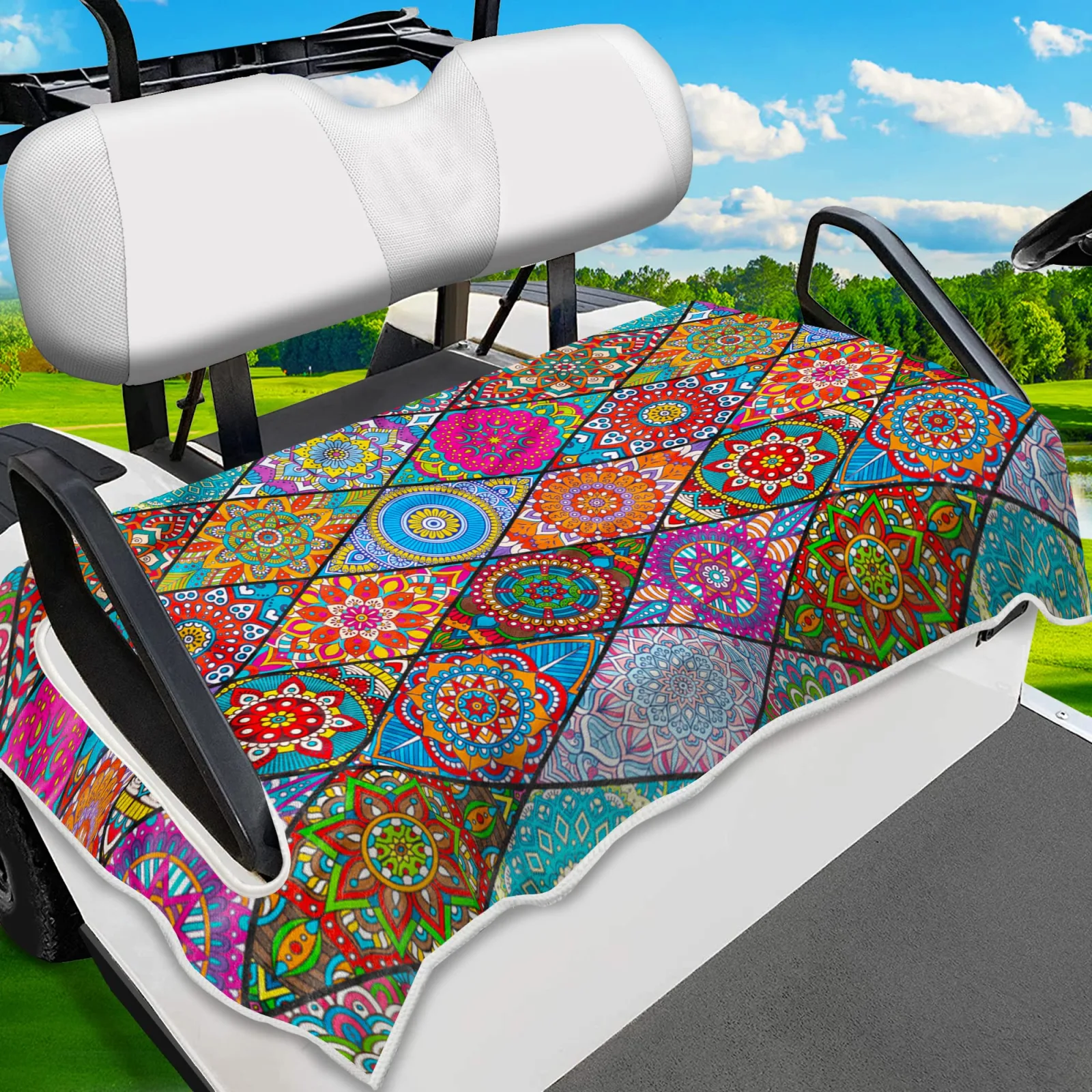 ENYORSEL Microfiber Golf Cart Seat Cover Blanket
