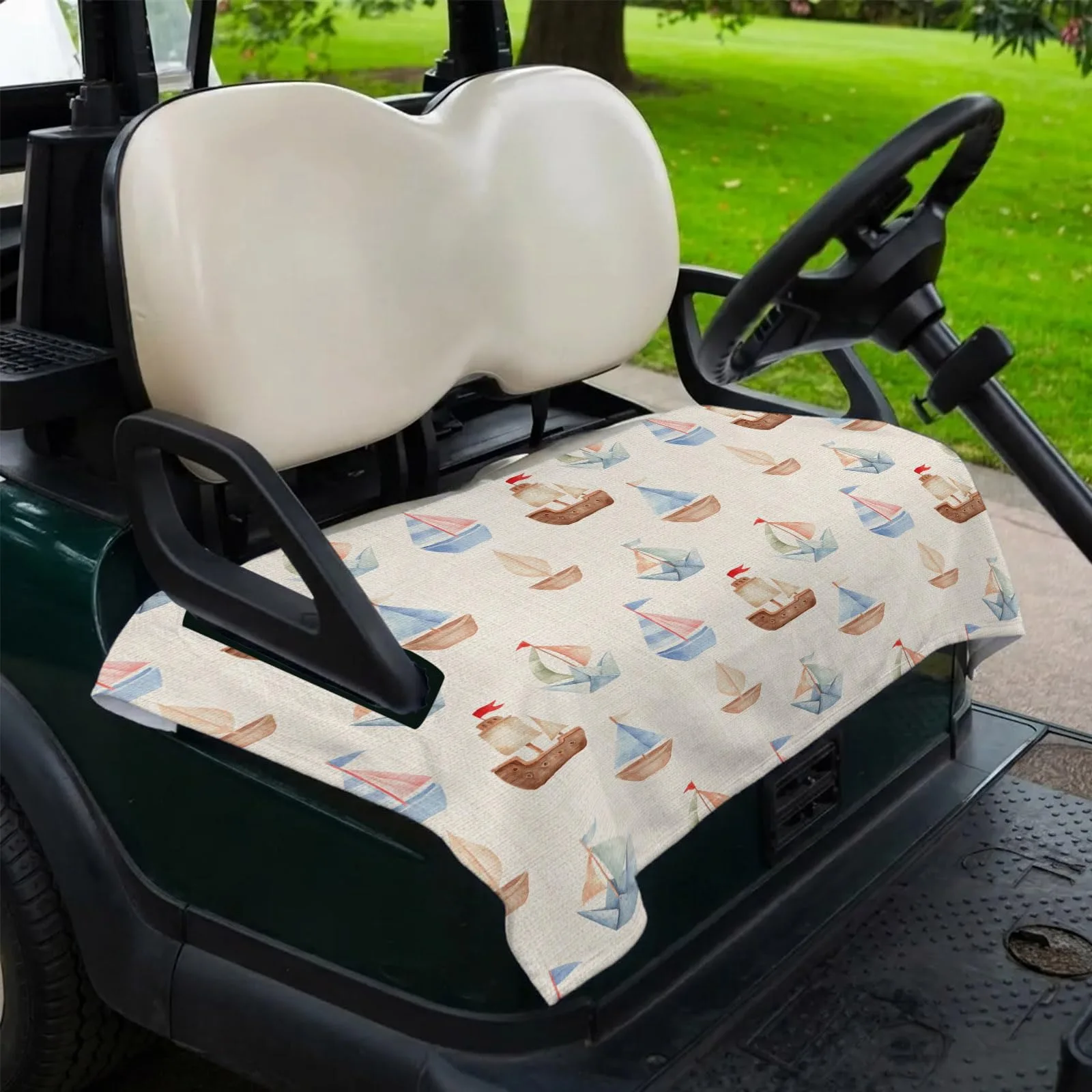 DecorLovee Golf Cart Seat Cover, 51 x 31 Inch image 2