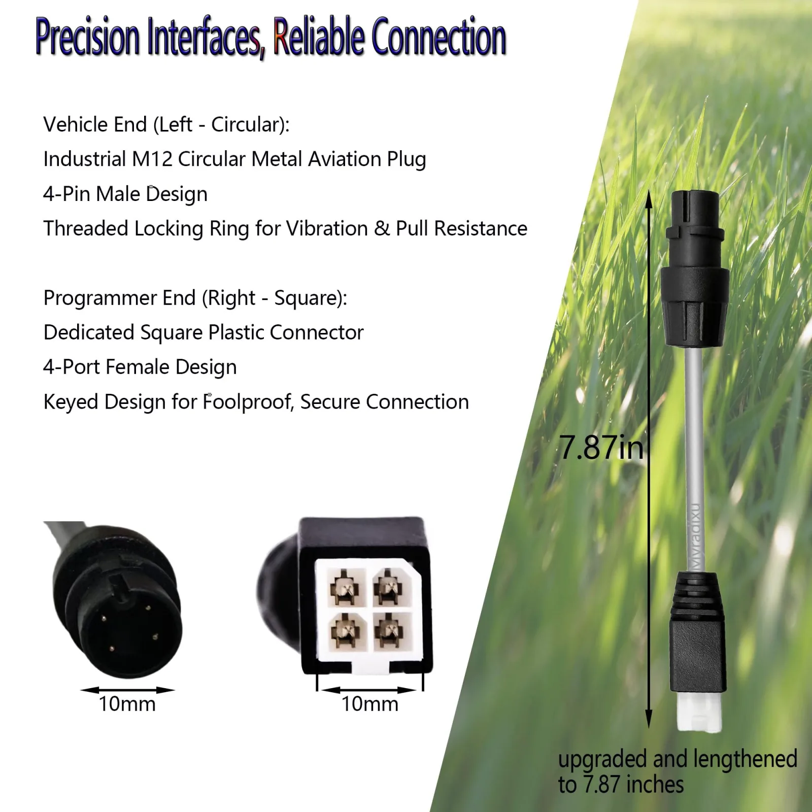 Myradixu Curtis Programmer Cable for Club Car Precedent & DS image 3
