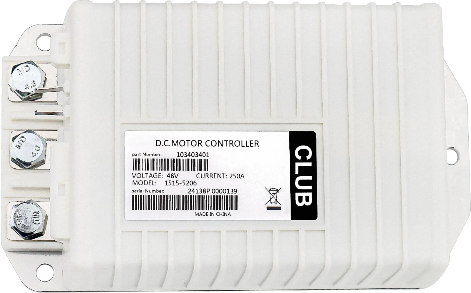 SUNKWAIS 1515-5206 48V 250A Golf Cart Controller