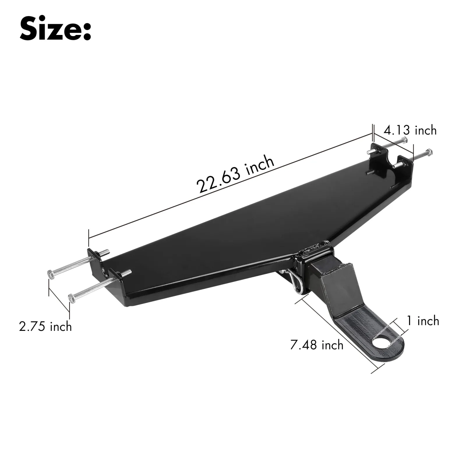 10L0L Trailer Hitch for Club Car Precedent 00413-B image 3