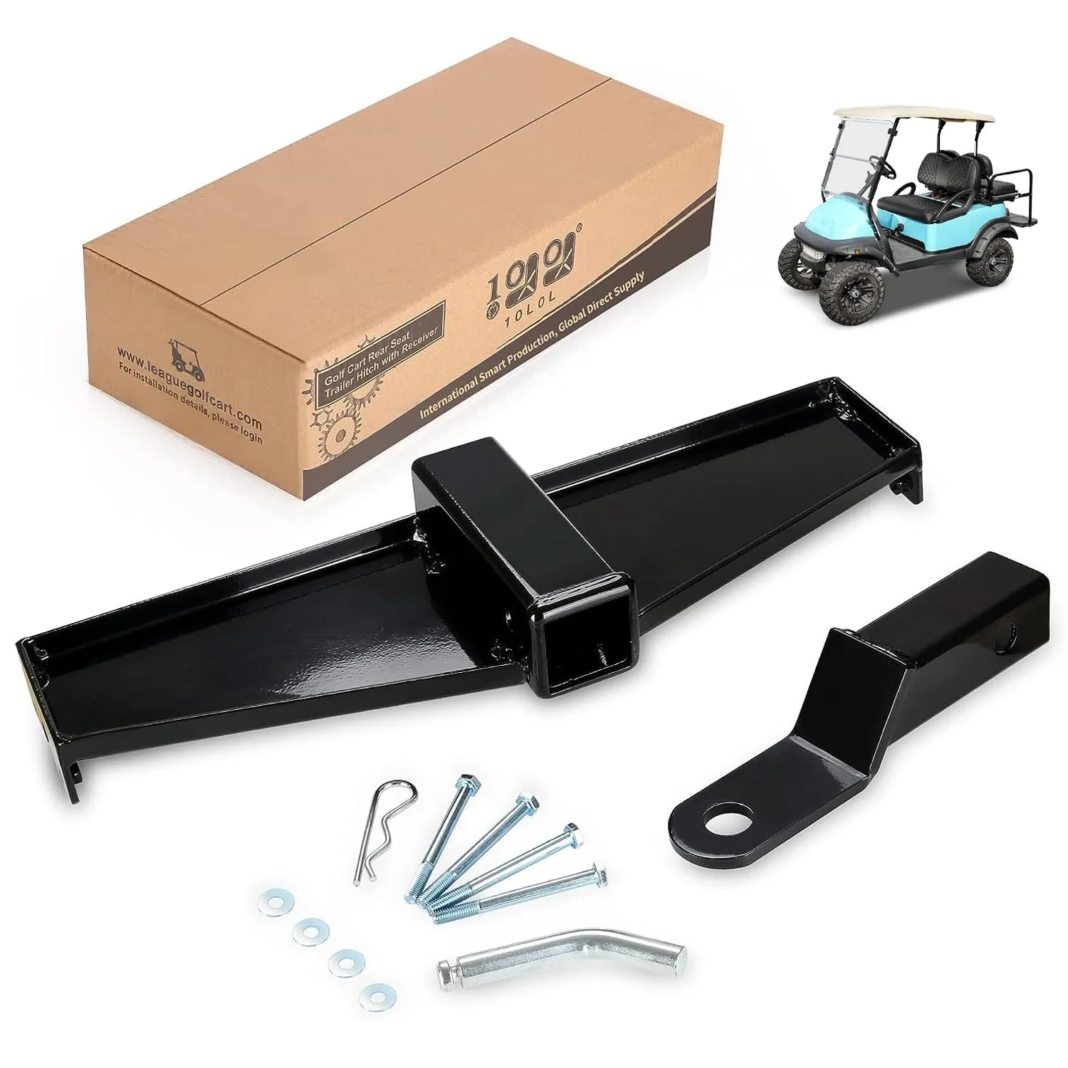 10L0L Trailer Hitch for Club Car Precedent 00413-B